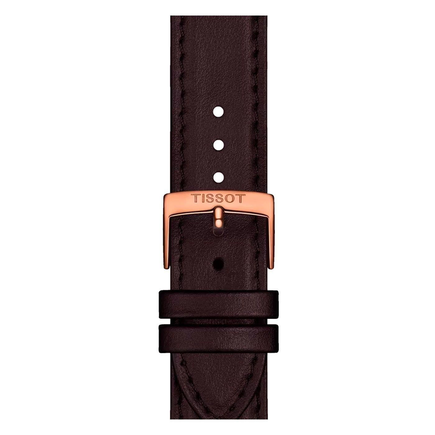 Reloj Tissot Everytime Cuero Café-2