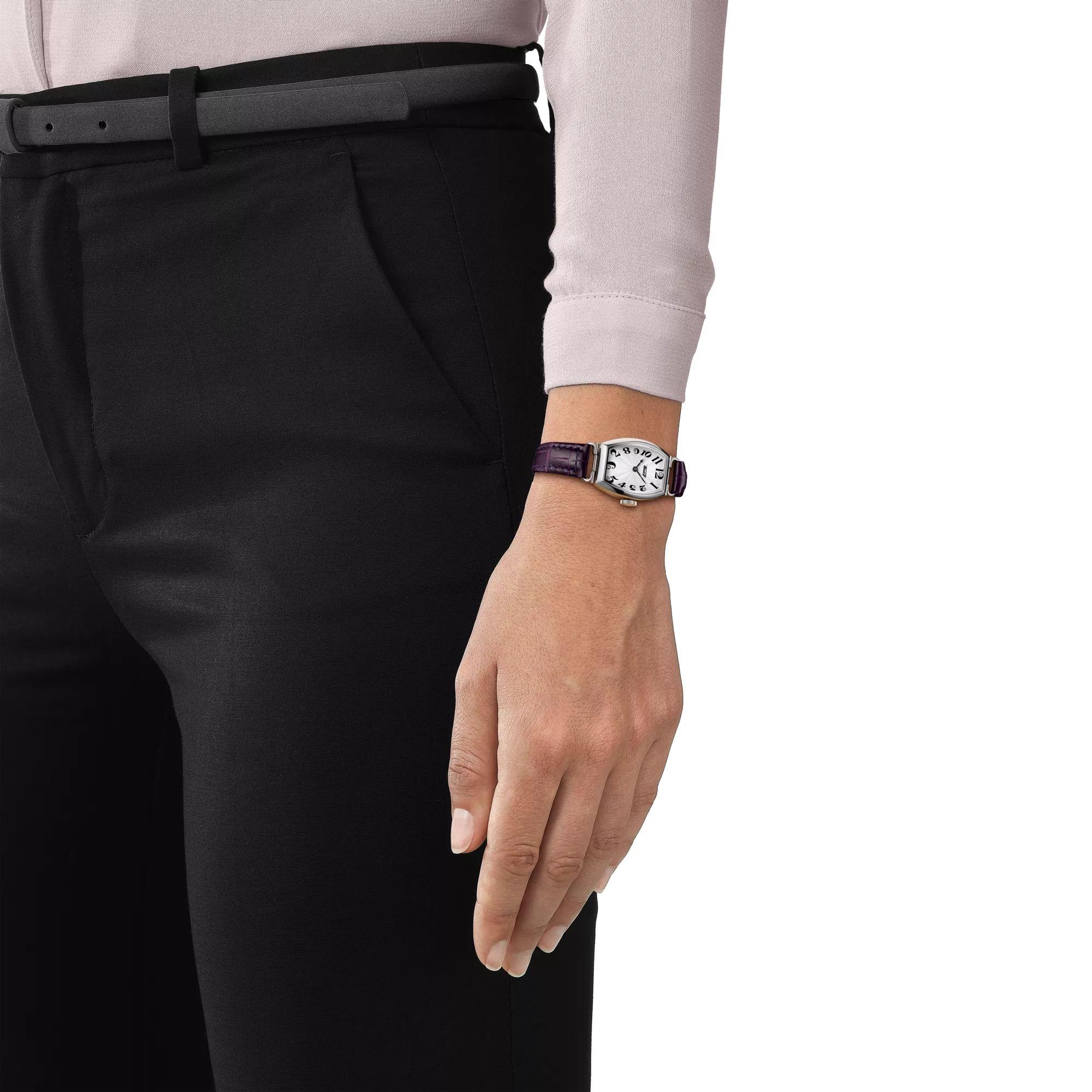 Reloj Tissot Heritage Porto Small Cuero Purple-3