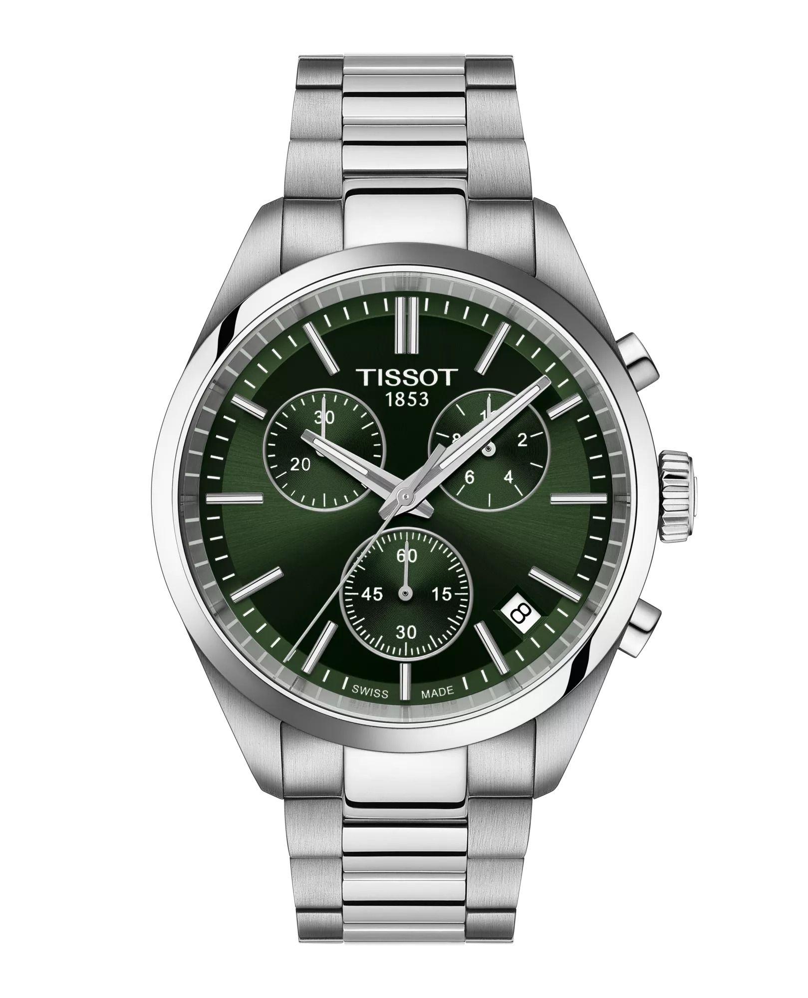 Reloj Tissot PR100 Chronograph Acero Verde-0