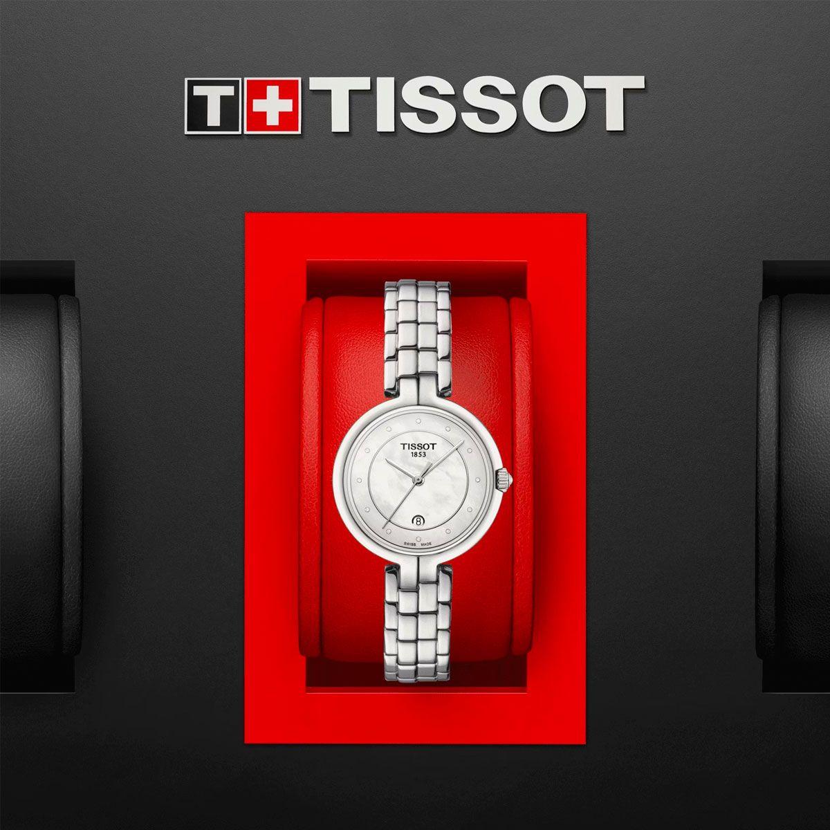 Reloj Tissot Flamingo Acero-2
