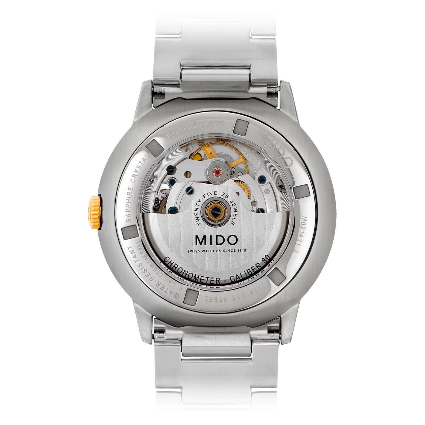Reloj Mido Commander Chronometer Bicolor-1