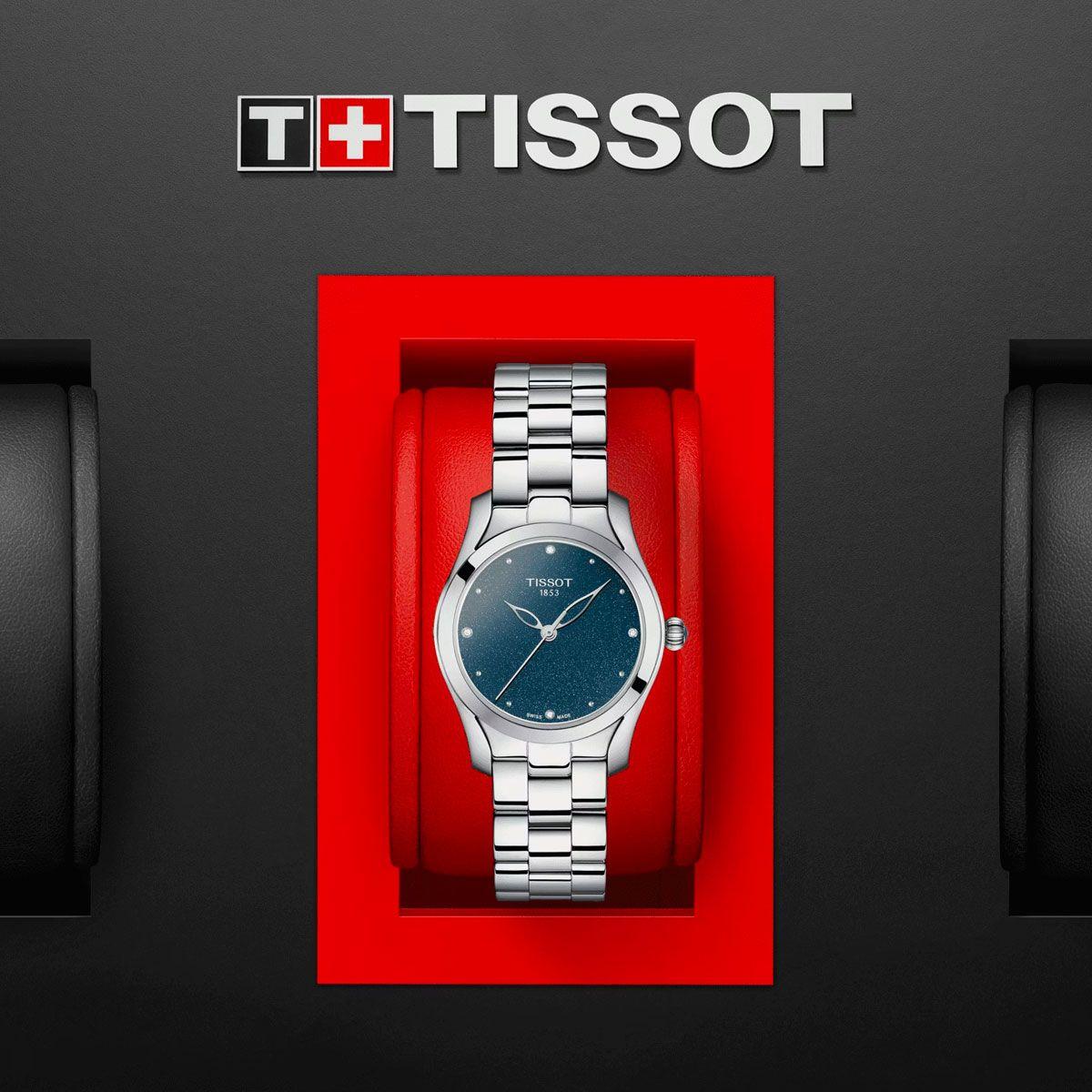 Reloj Tissot T-Wave Acero Azul-2