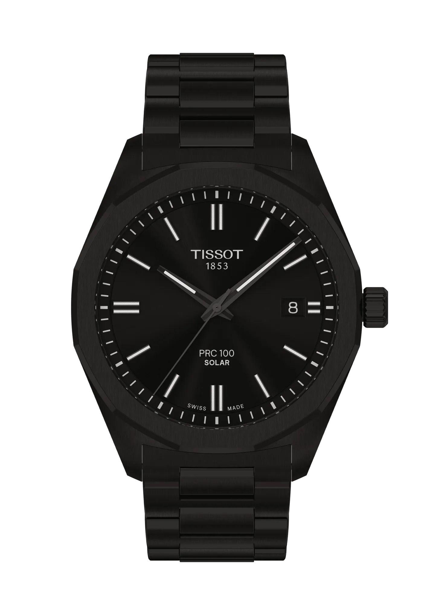 Reloj Tissot PRC 100 Solar Negro-0