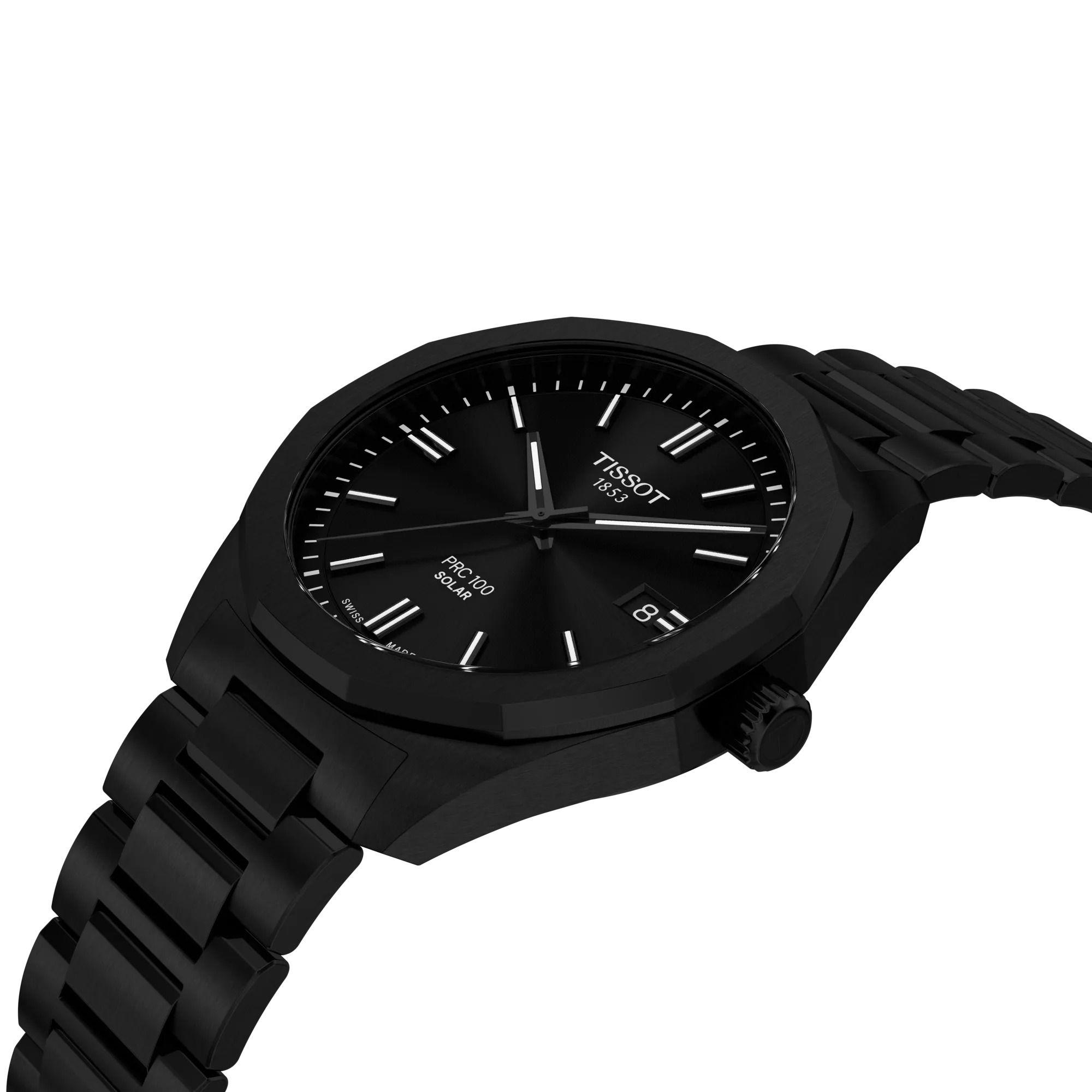 Reloj Tissot PRC 100 Solar Negro-3