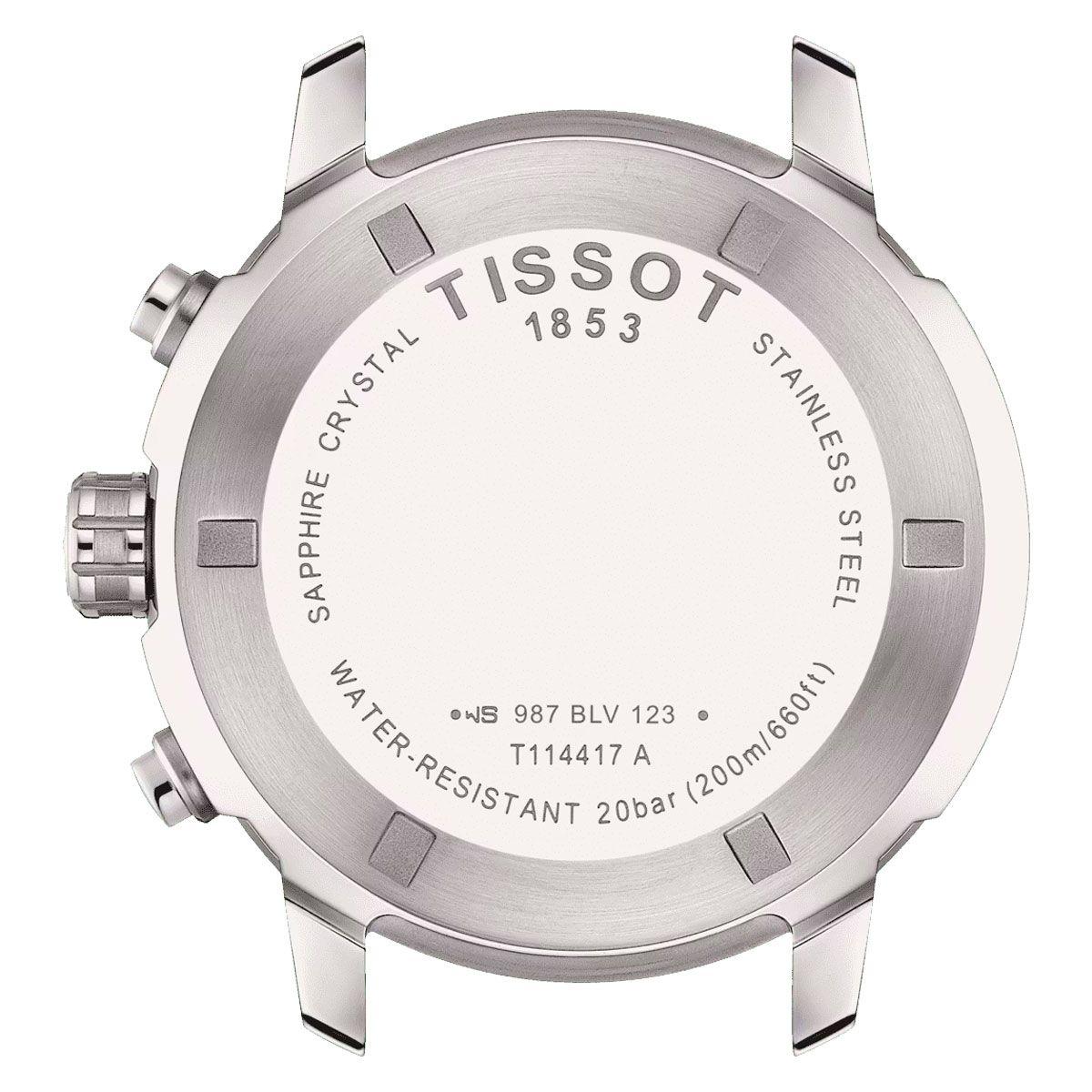 Reloj Tissot PRC 200 Chronograph Acero Azul-1