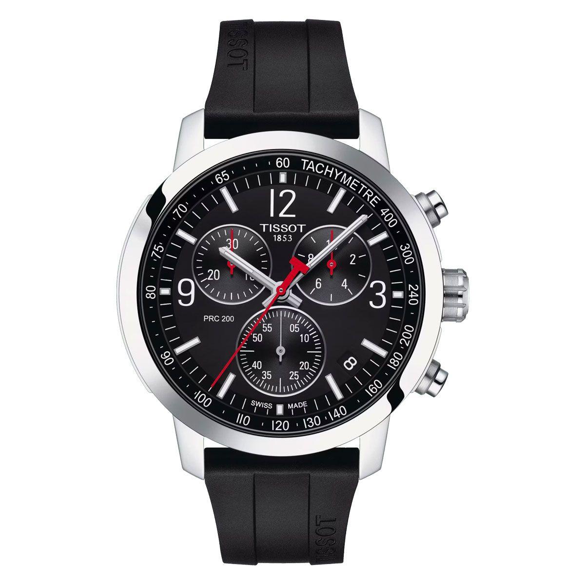 Reloj Tissot PRC 200 Chronograph Negro-0