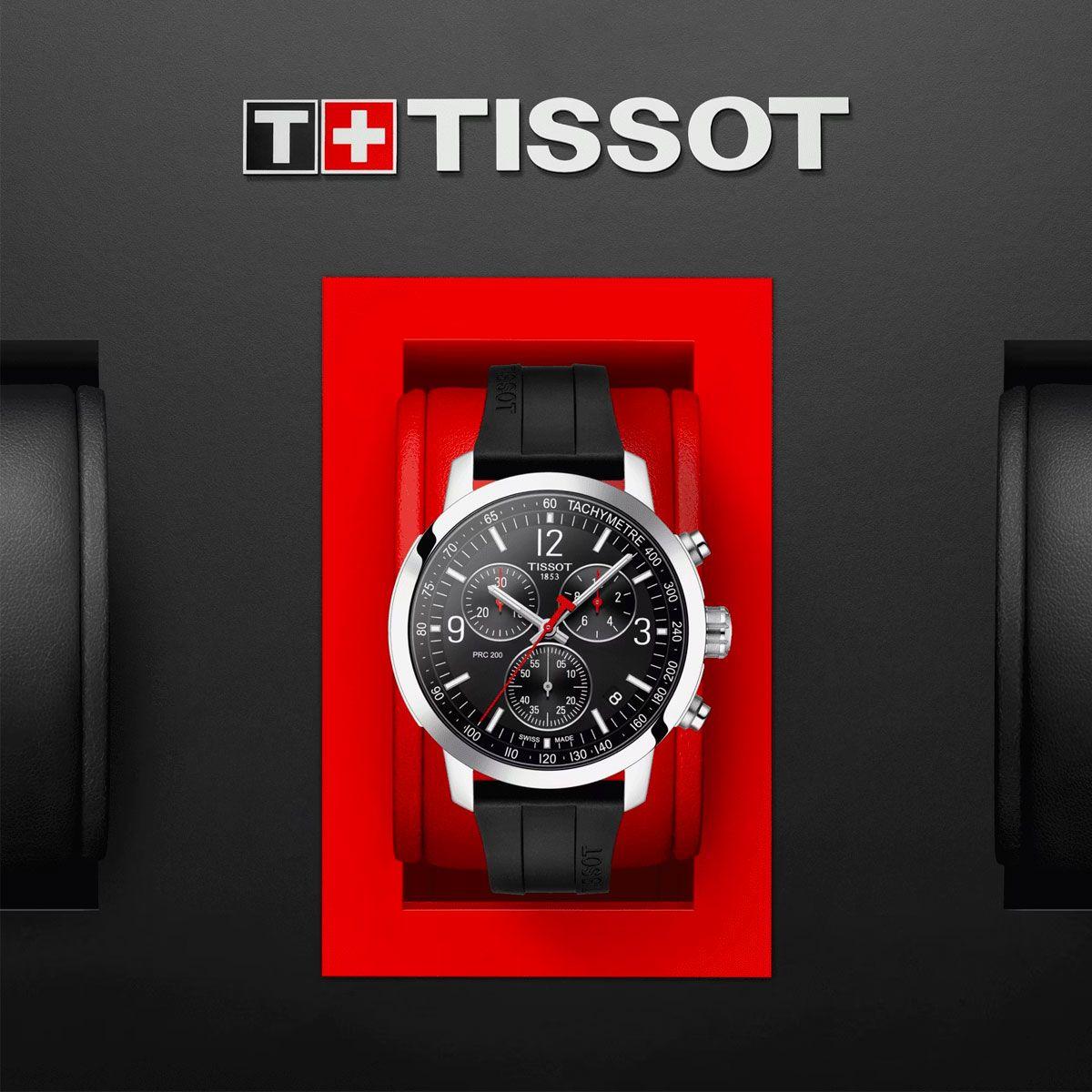Reloj Tissot PRC 200 Chronograph Negro-3