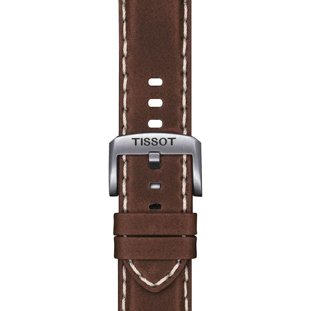 Reloj Tissot Supersport Chrono Marrón Azul-2