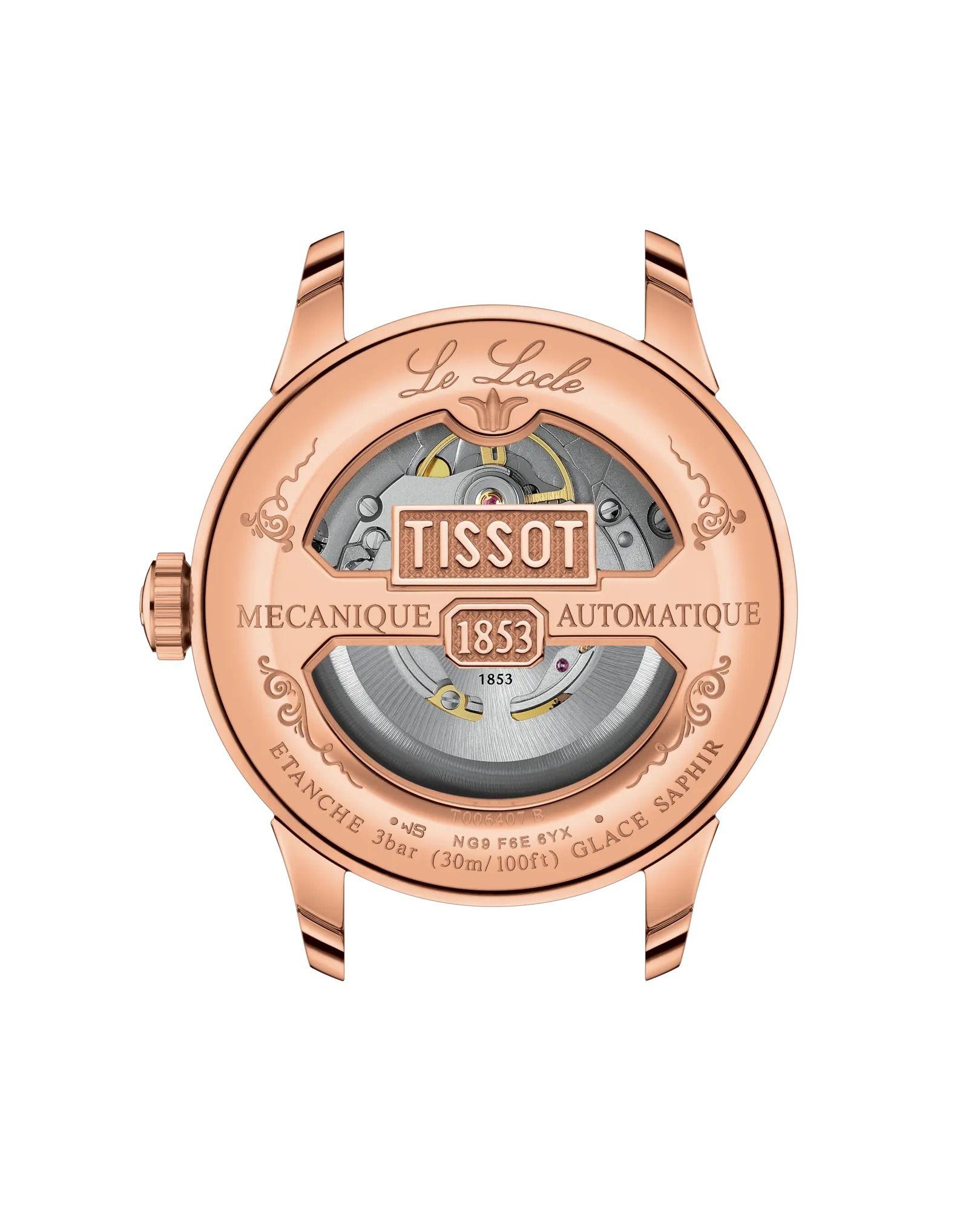 Reloj Tissot Le Locle Oro Rosa 39mm-2
