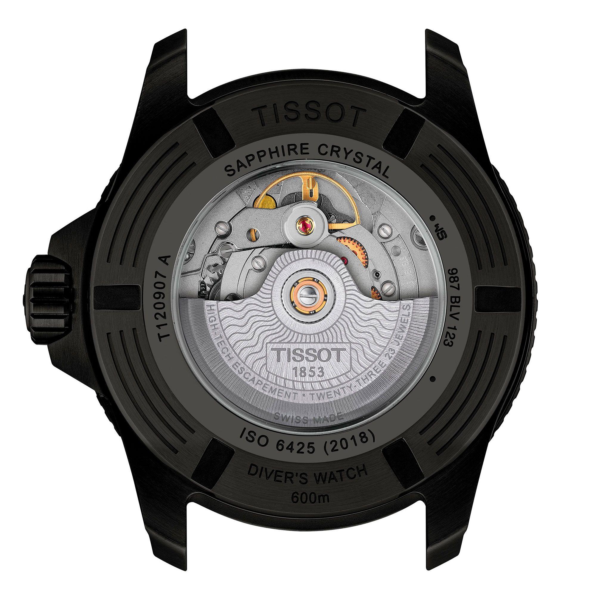 Reloj Tissot Seastar 2000 44MM Negro-1