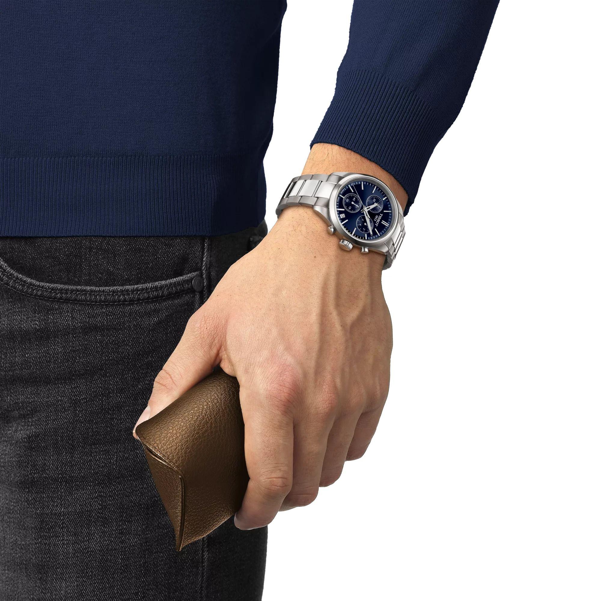 Reloj Tissot PR100 Chronograph Acero-2