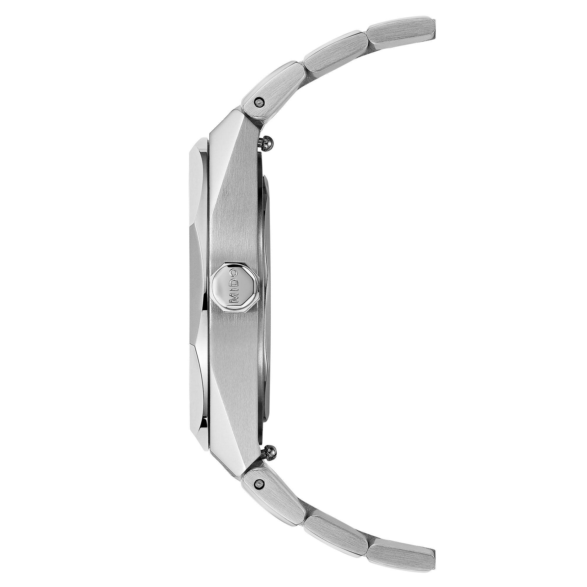 Reloj Mido Multifort 8 One Crown 40MM Acero Negro-2