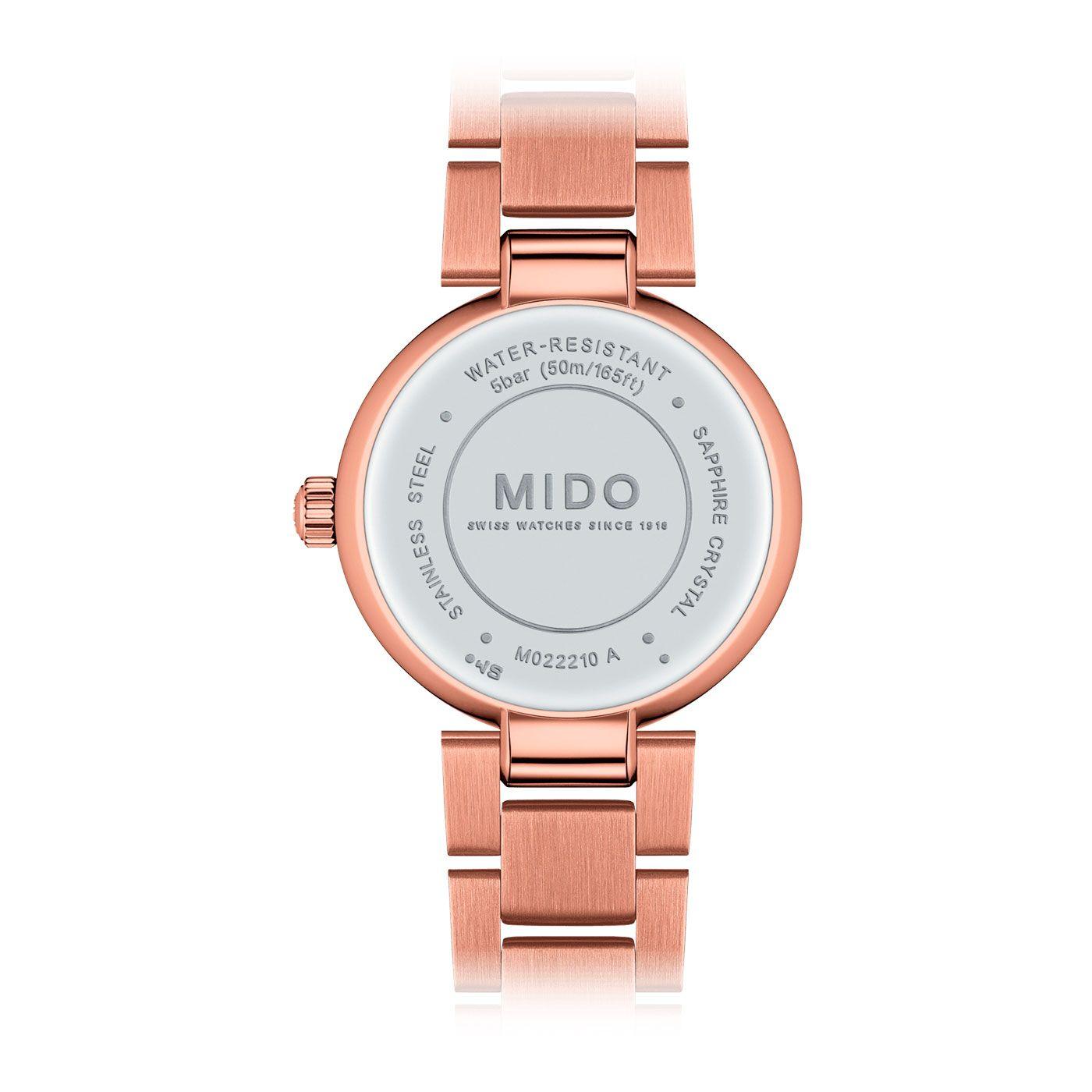 Reloj Mido Baroncelli Donna Quartz Dorado-1