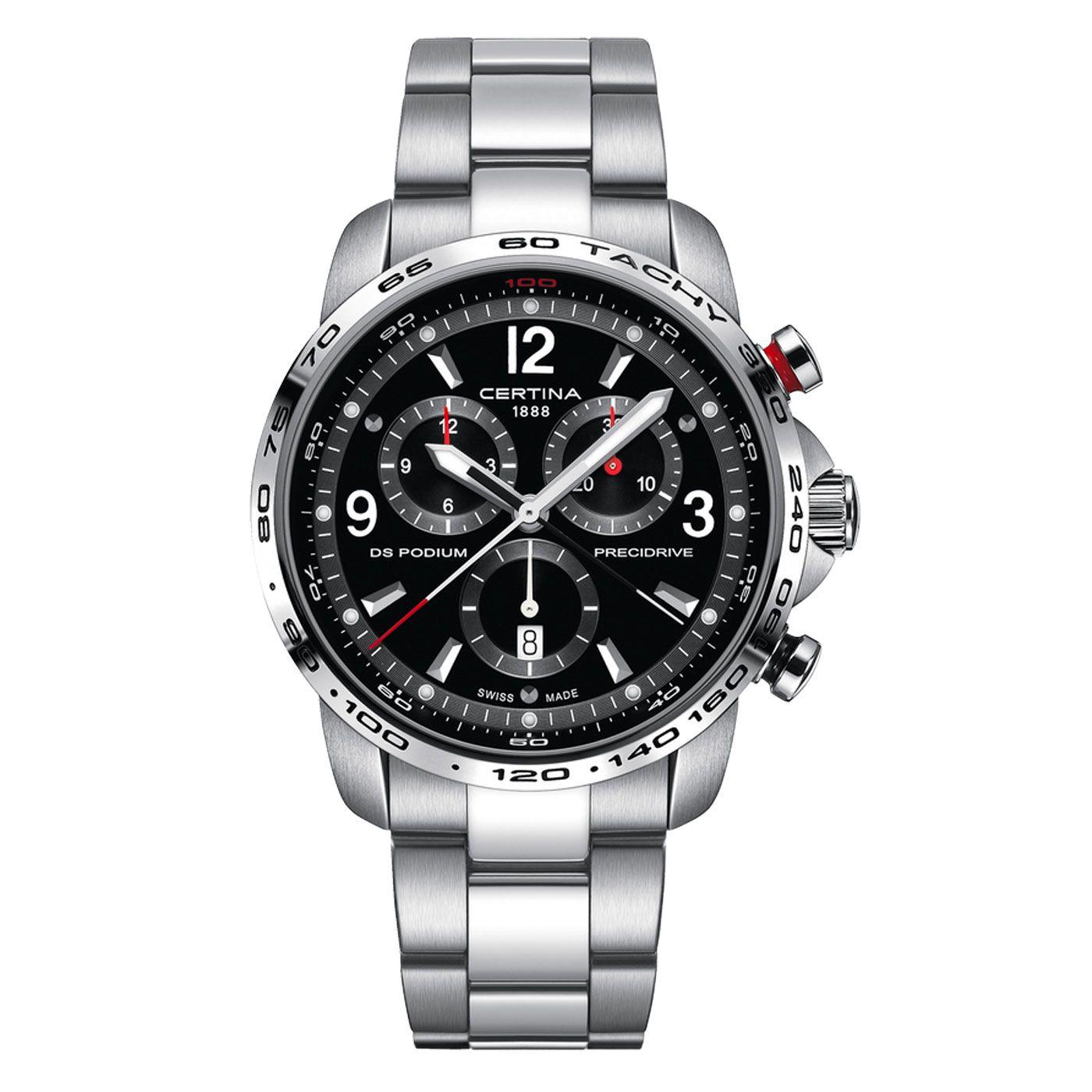 Reloj Certina DS Podium Chrono Negro-0