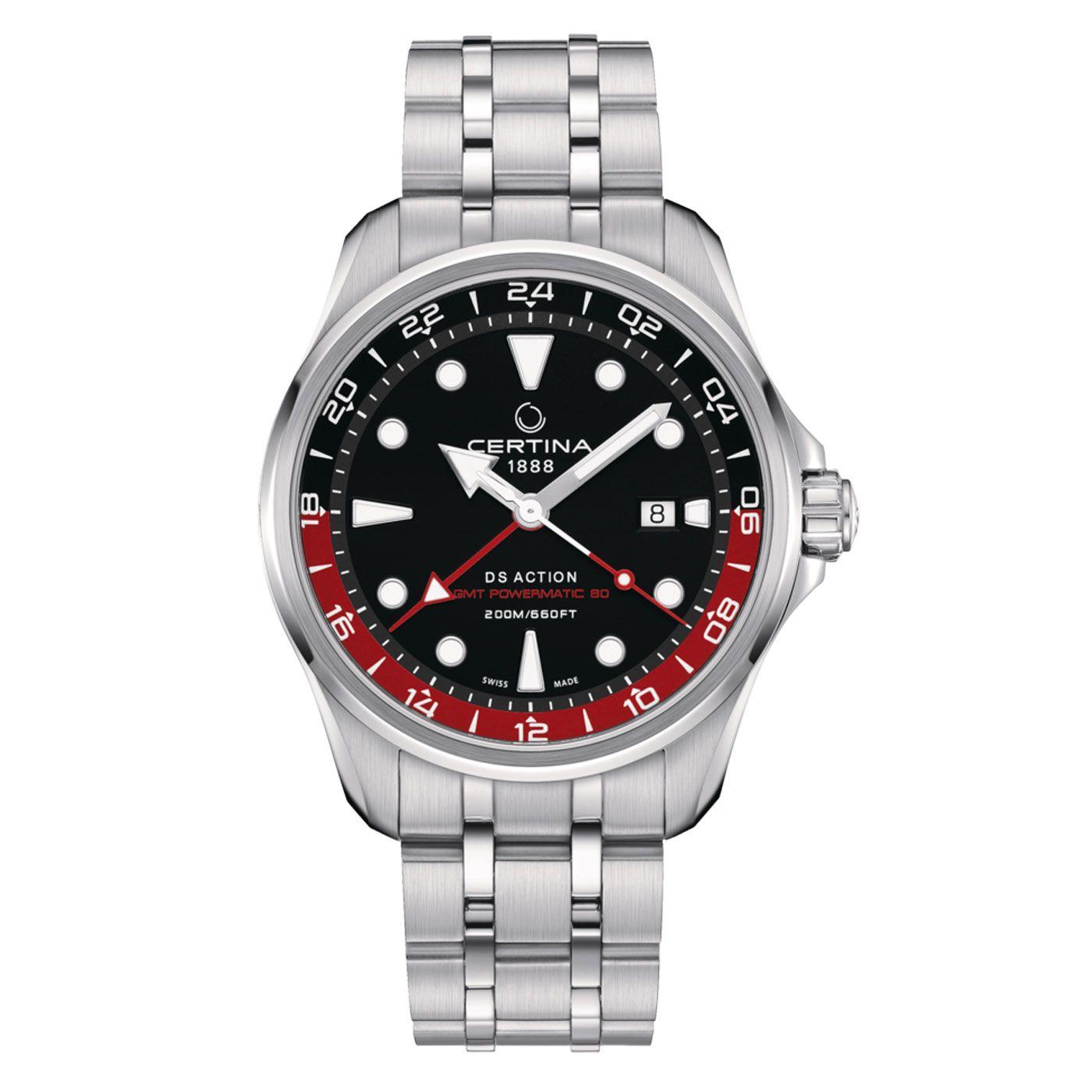 Reloj Certina DS Action GMT Acero-0