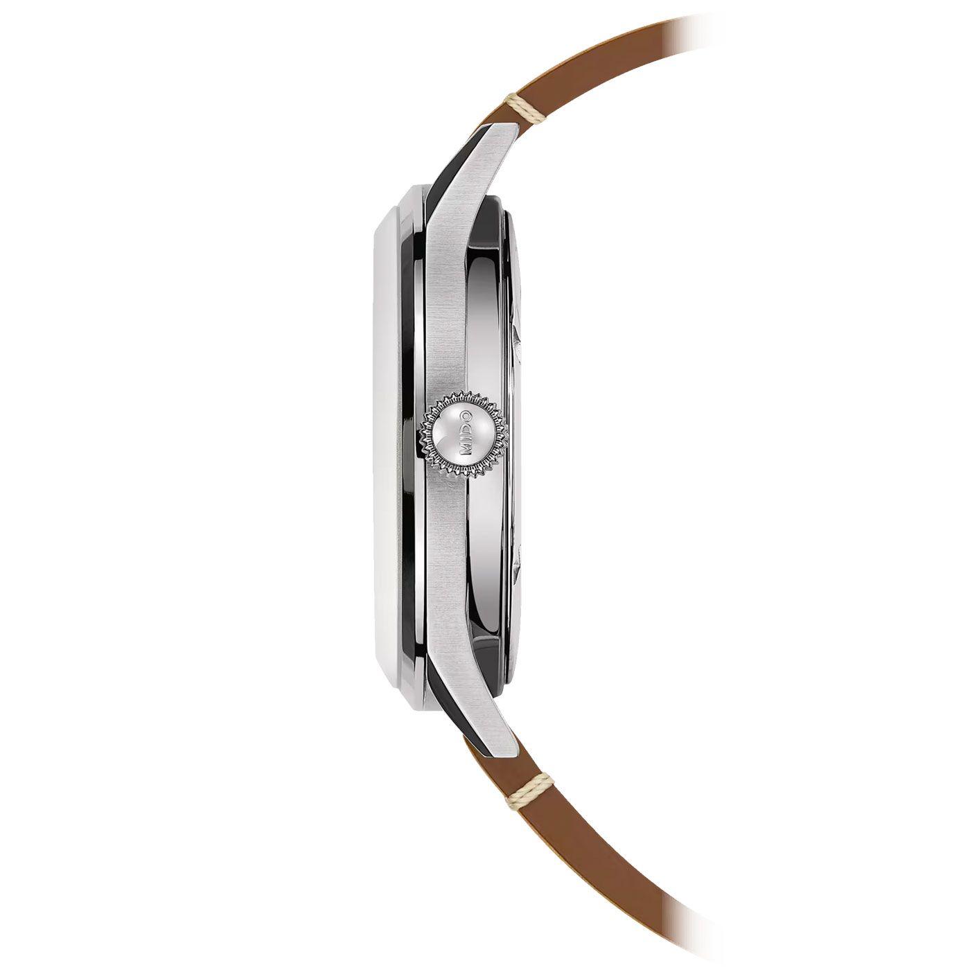 Reloj Mido Multifort Patrimony Café-2
