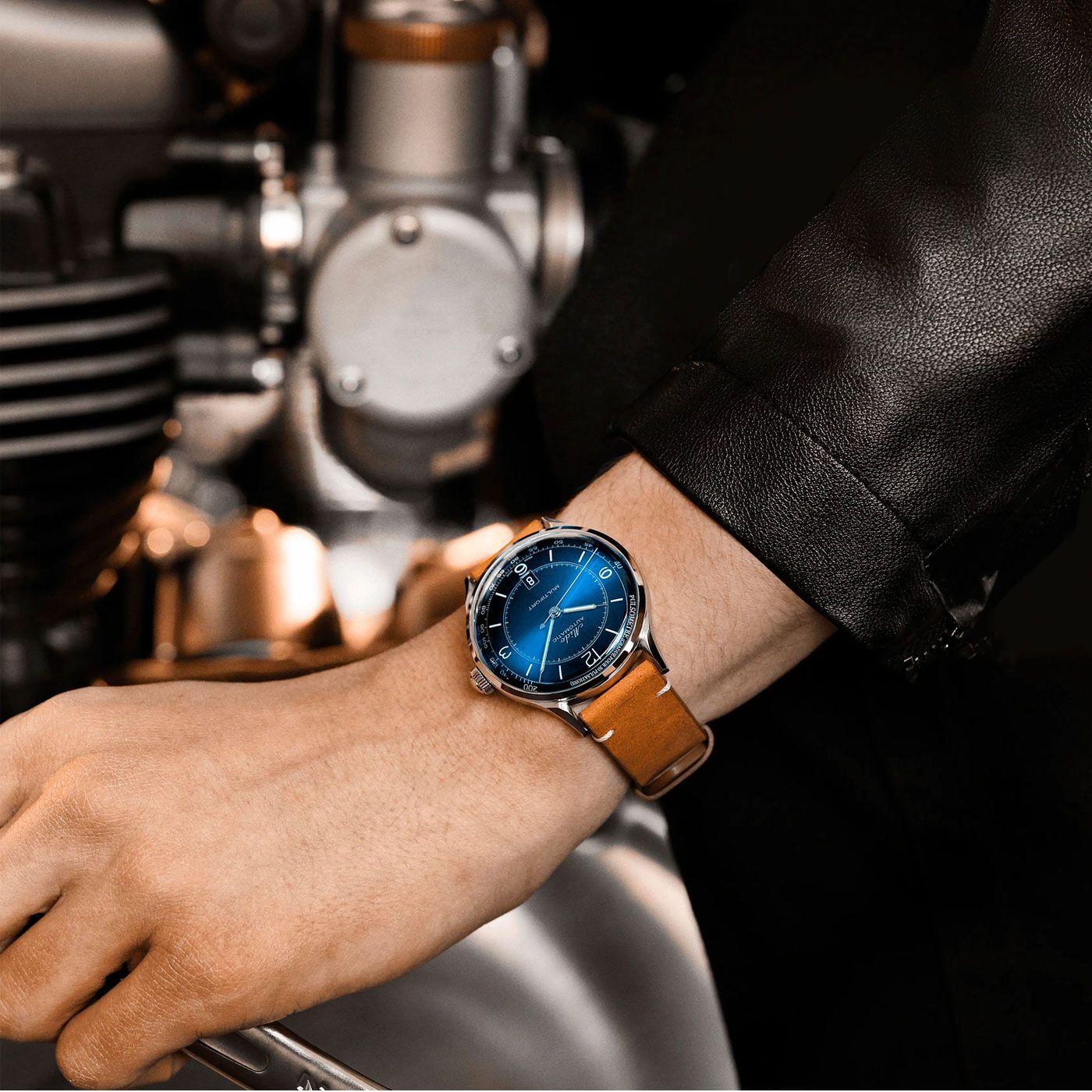 Reloj Mido Multifort Patrimony Café-4