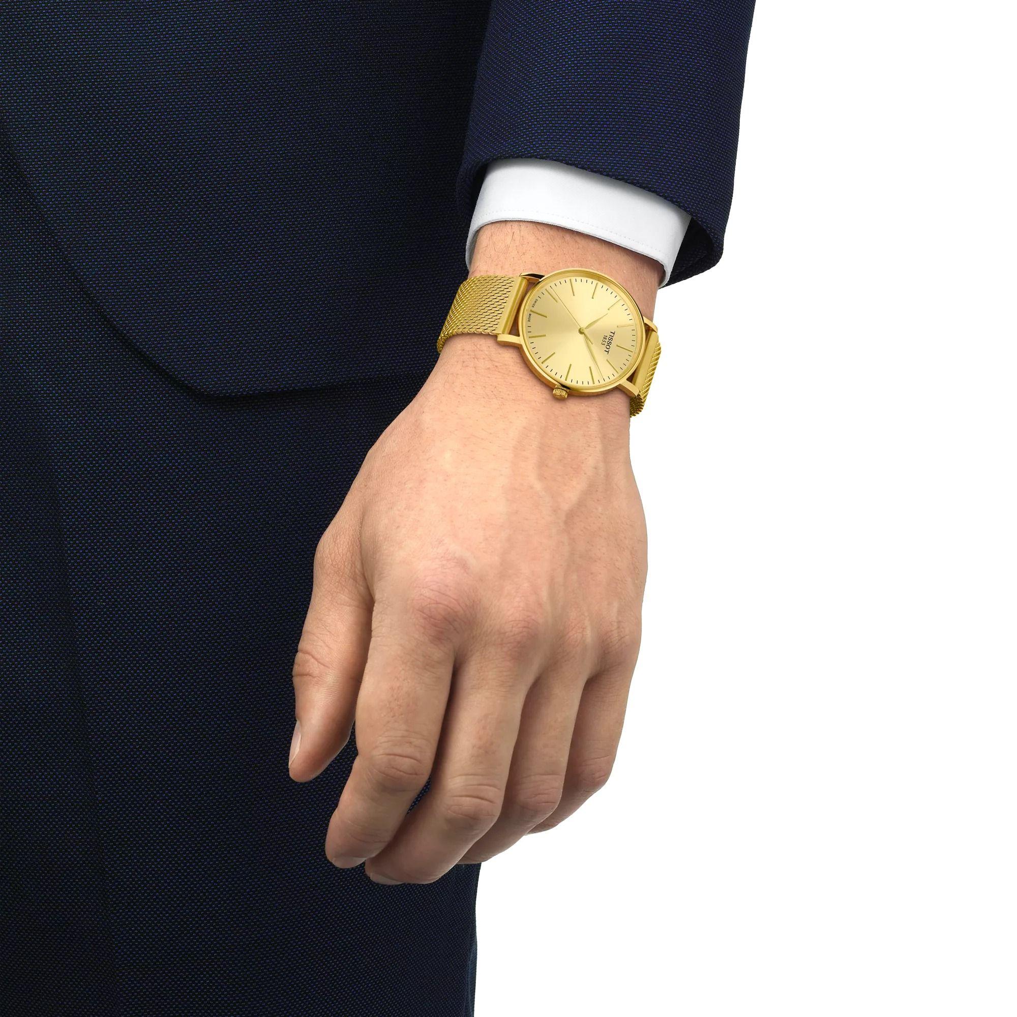 Reloj Tissto Everytime Medium Dorado-3