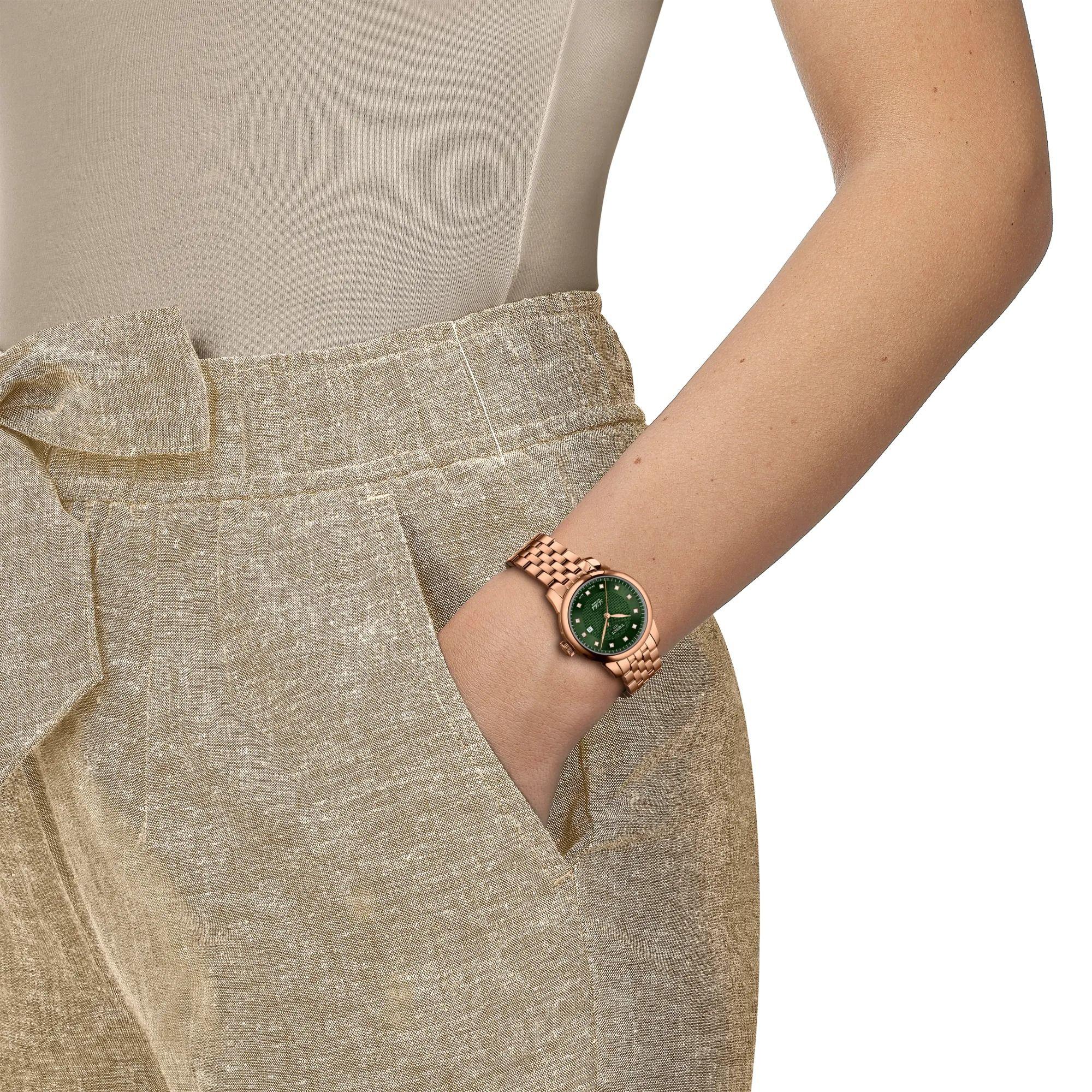 Reloj Tissot Le Locle Oro Rosa-4