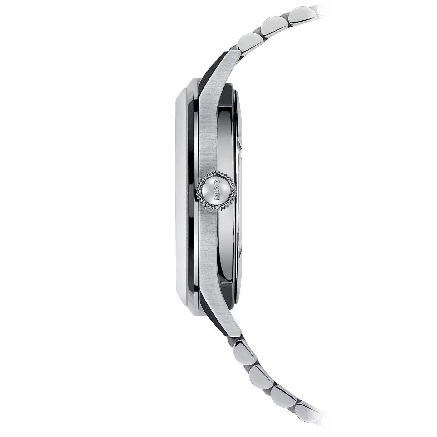 Reloj Mido Multifort Powerwind Acero Azul-2