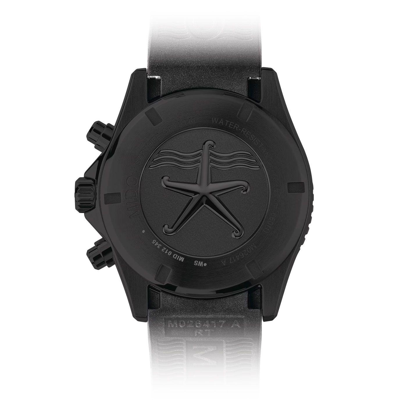 Reloj Mido Ocean Star Quartz Caucho-1