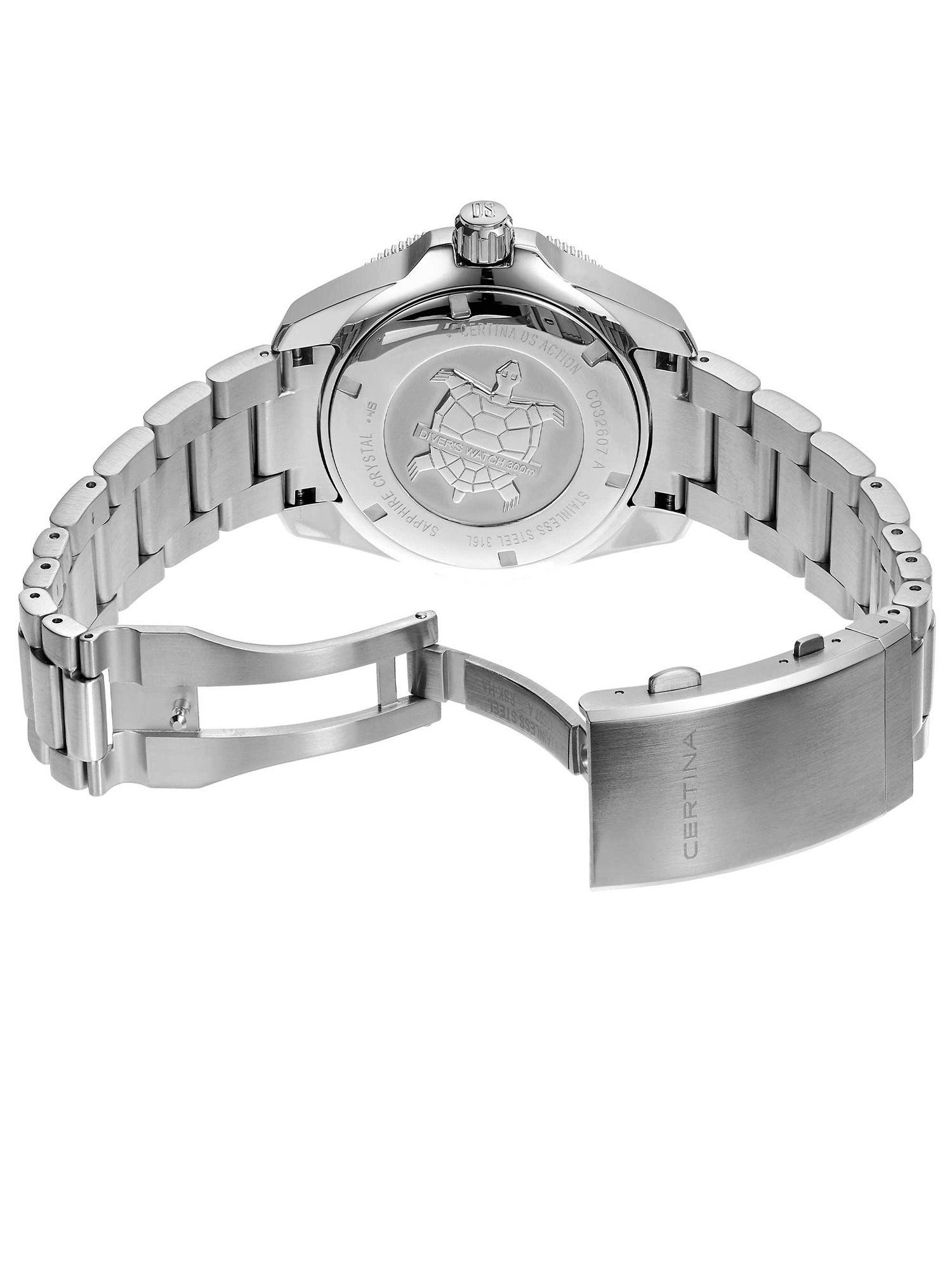 Reloj Certina Ds Action Powermatic 80 Acero Negro-2