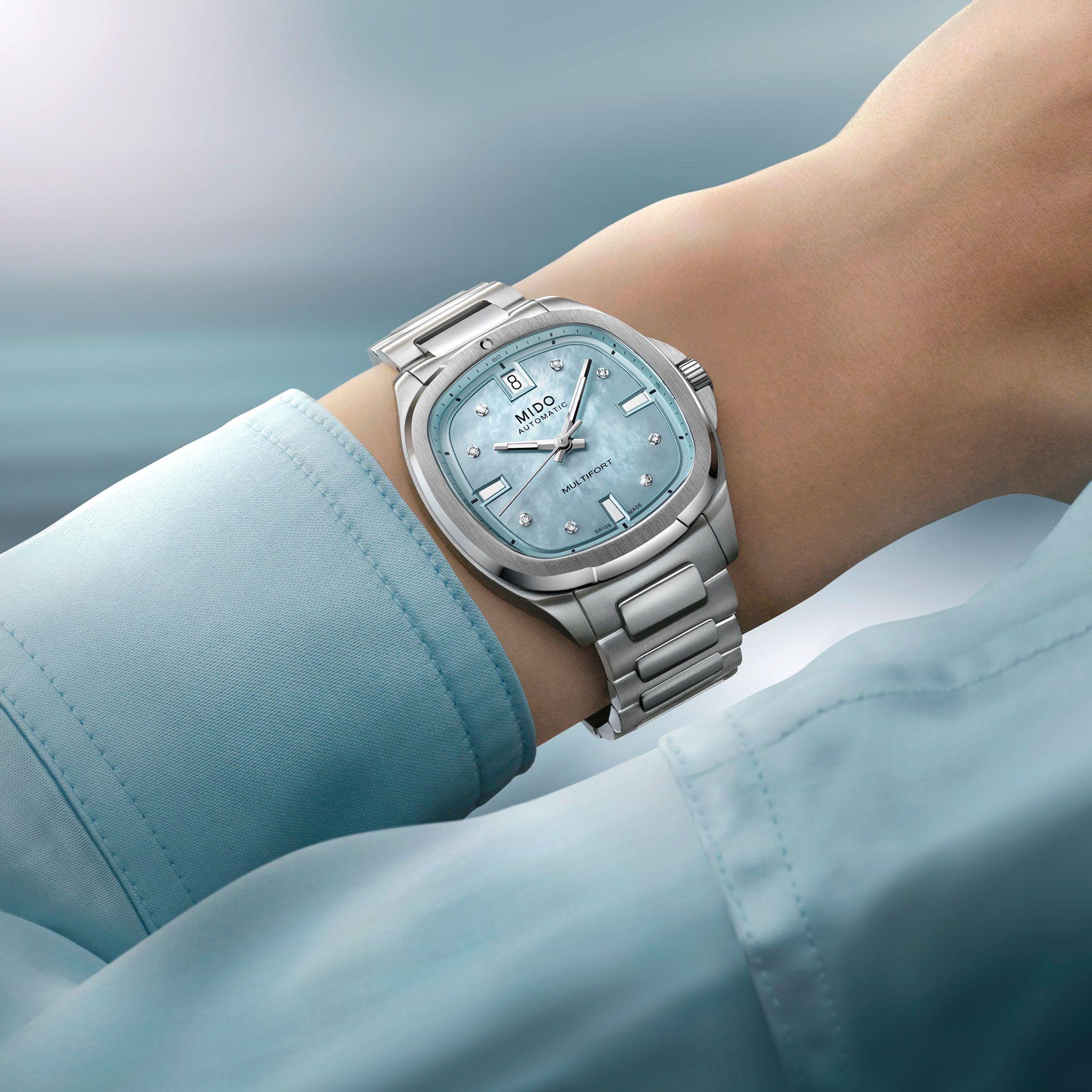 Reloj Mido Multifort TV 35 Acero-3