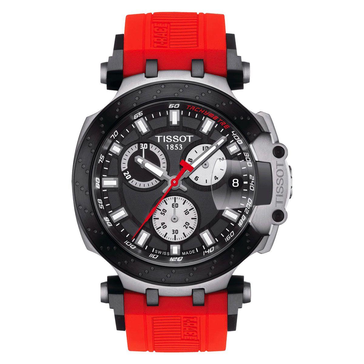 Reloj Tissot  T-Race Chronograph Rojo-0
