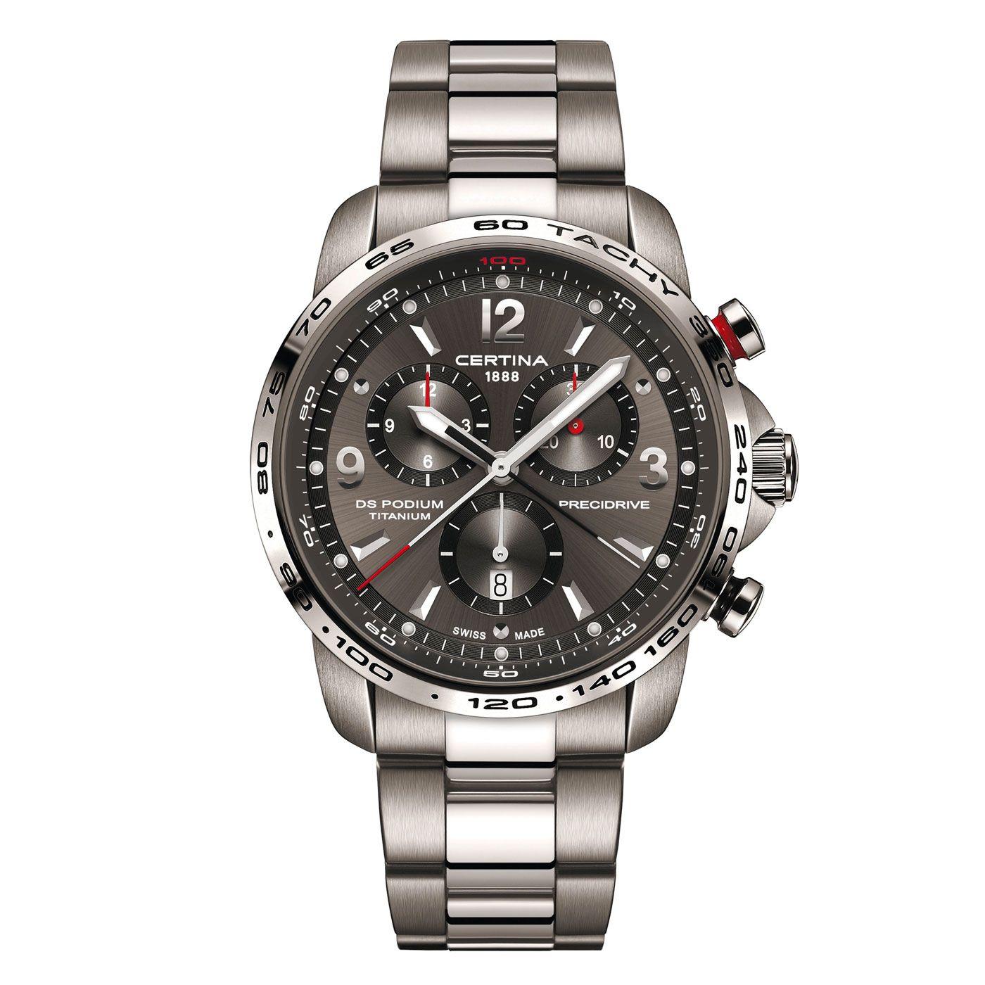 Reloj Certina DS Podium Chrono Grafito-0