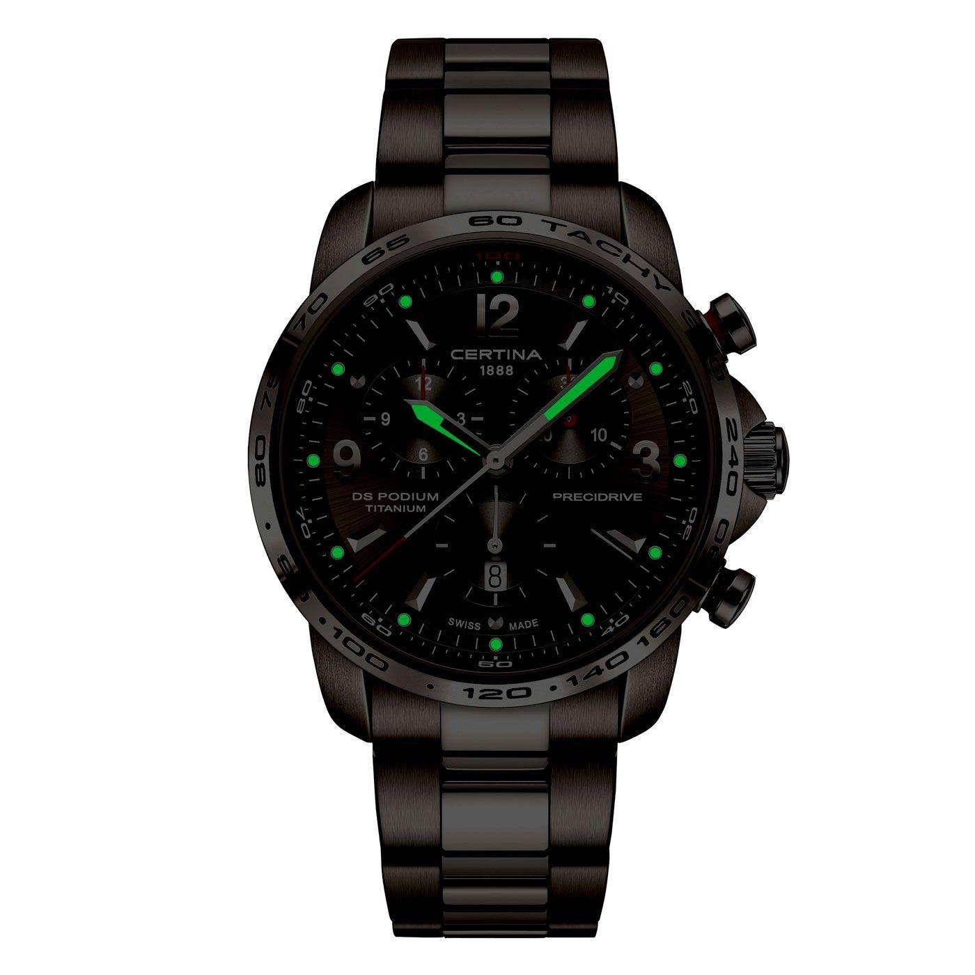 Reloj Certina DS Podium Chrono Grafito-1