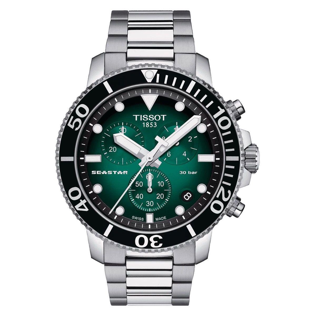 Reloj Tissot Seastar 1000 Quartz Chronograph Acero-0