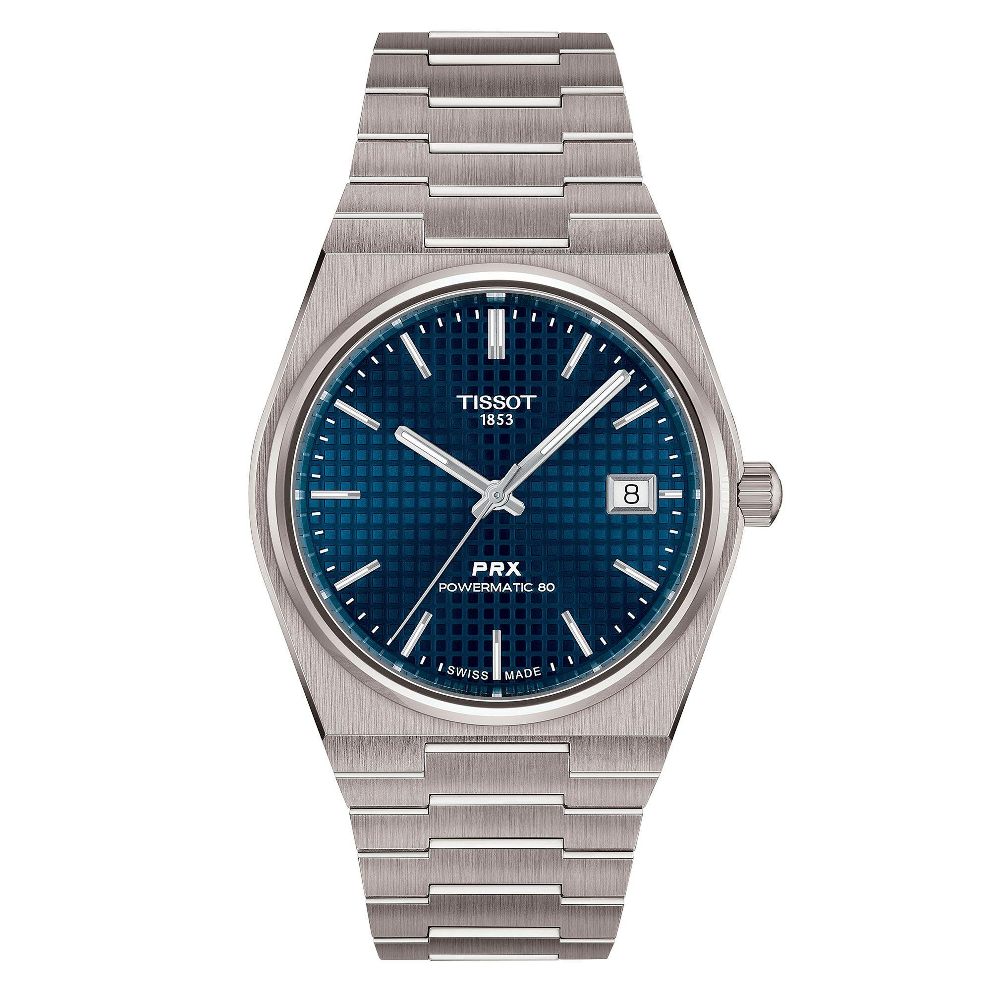 Reloj Tissot PRX Titanio 38MM Azul-0
