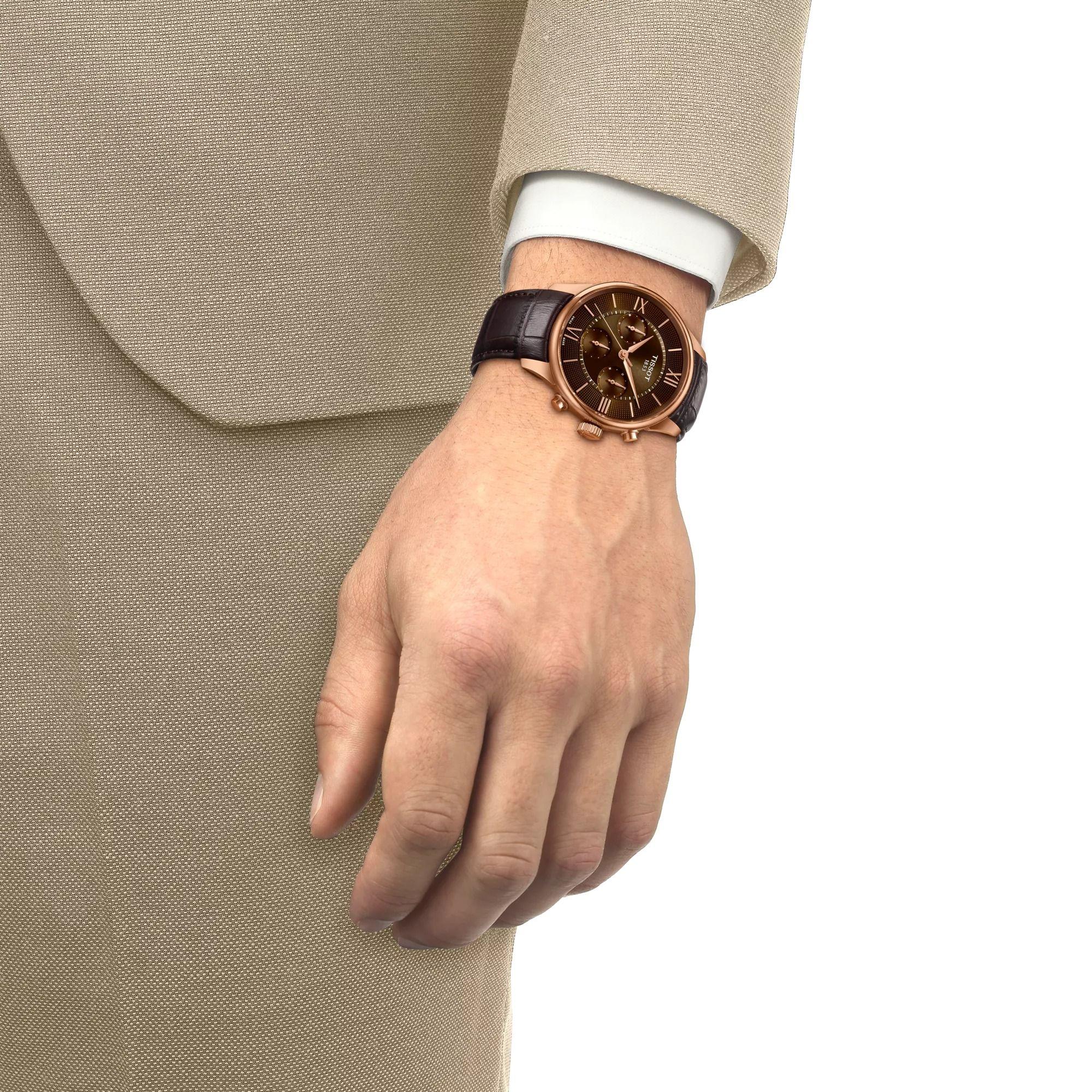 Reloj Tissot Chemin Des Tourelles Automático Crono-3