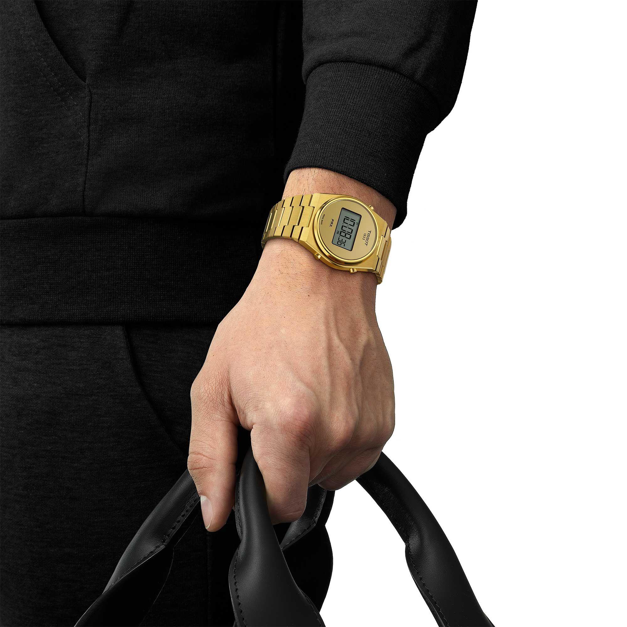 Reloj Tissot PRX Digital 40mm Dorado-2
