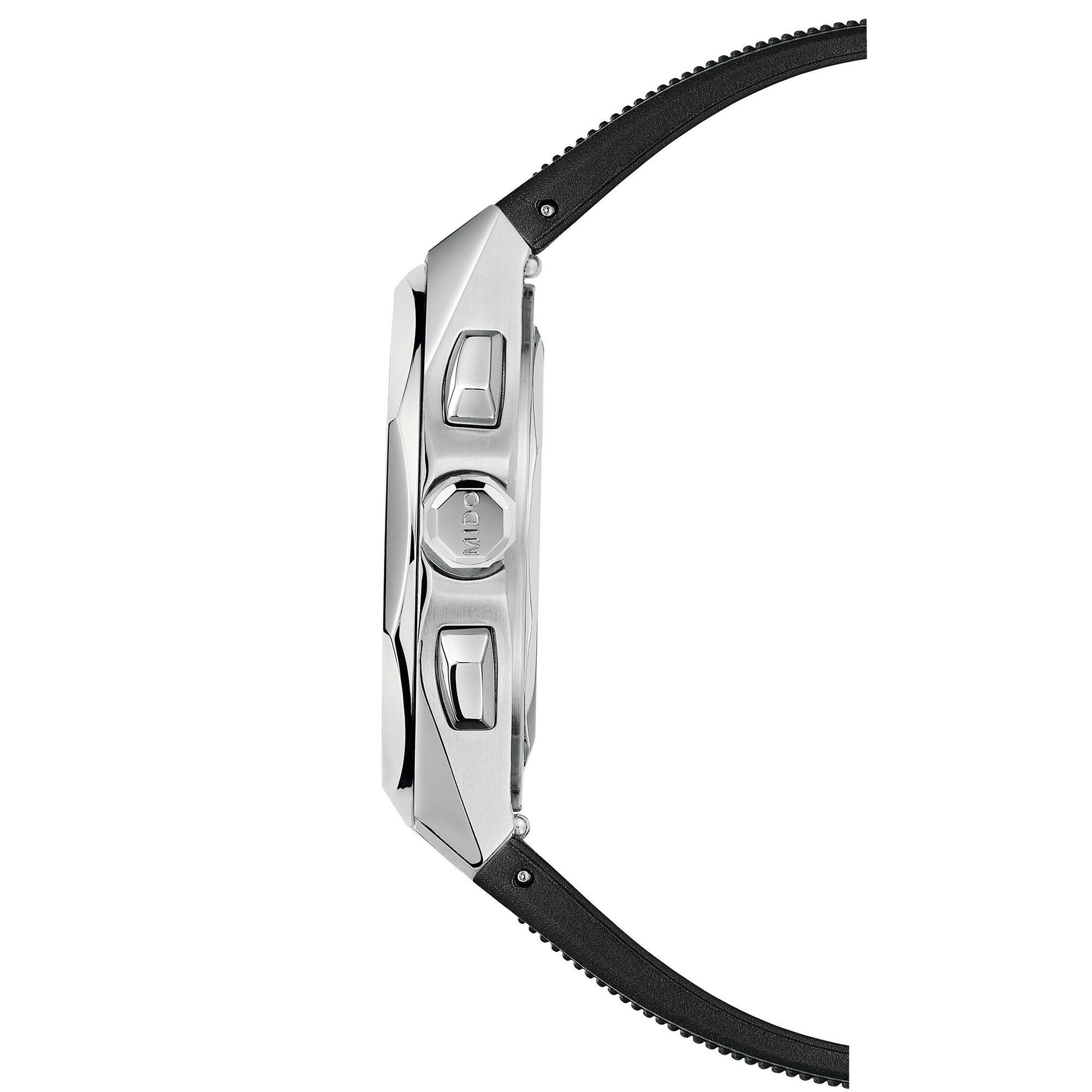 Reloj Mido Multifort 8 Chronograph 42MM Resina Negro-2