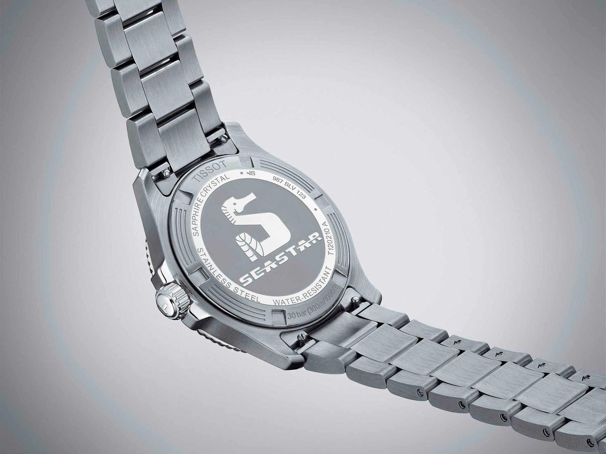 Reloj Tissot Seastar Acero Negro-3
