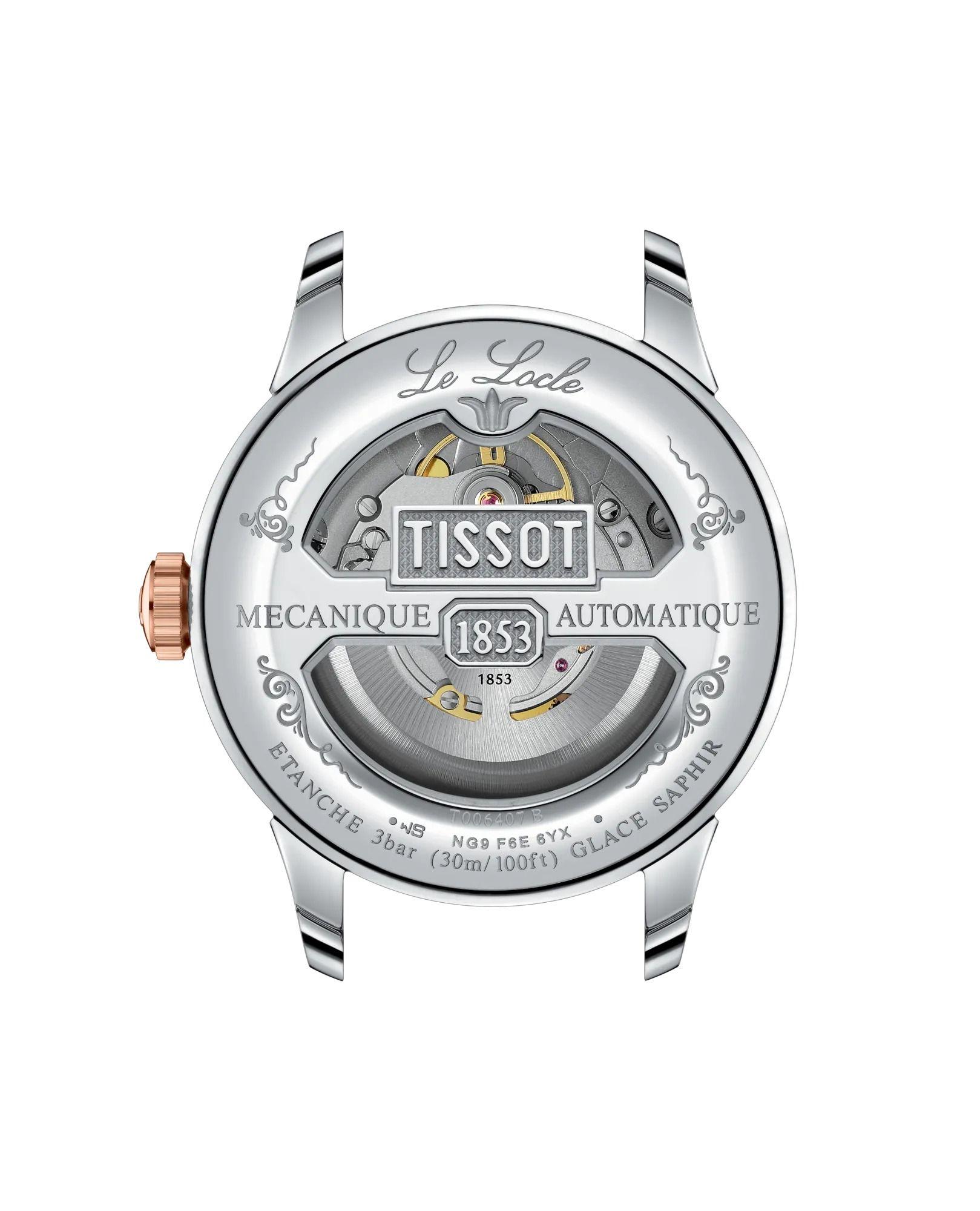 Reloj Tissot Le Locle Bicolor Oro Rosa-2