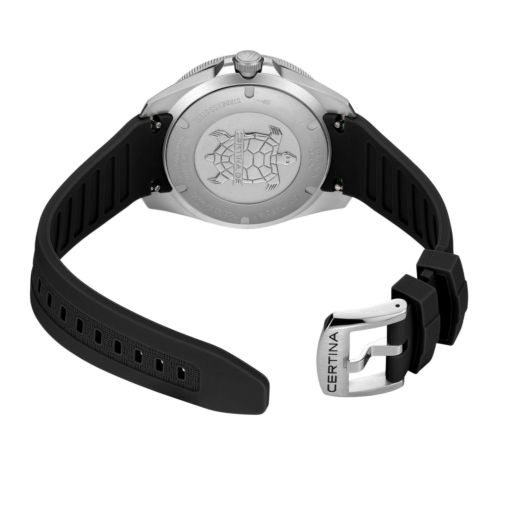 Reloj Certina DS-X GMT 41MM Resina Negro-3