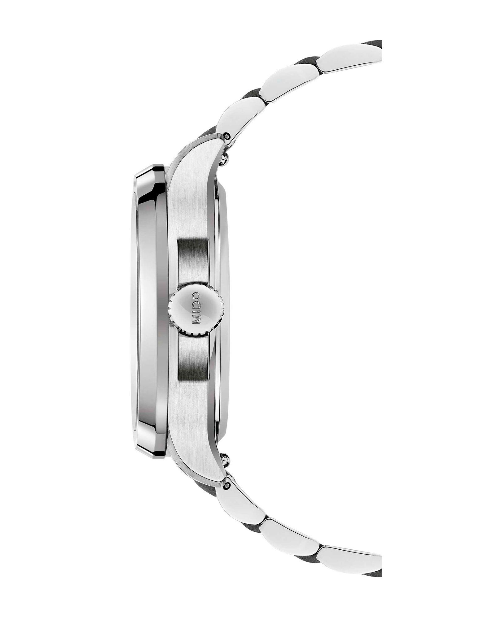 Reloj Mido Multifort TV Big Date Acero Azul-1