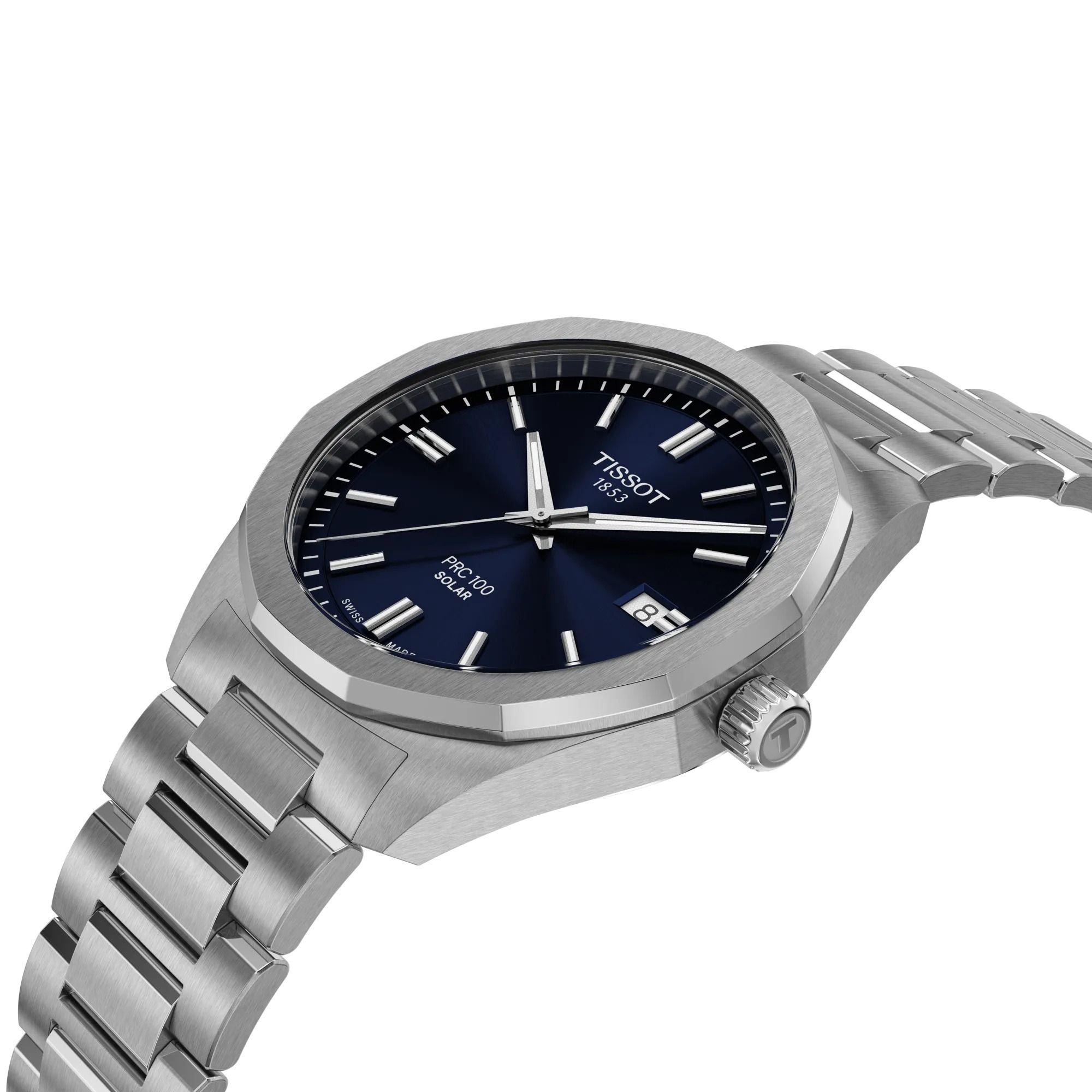 Reloj Tissot PRC 100 Solar Acero-3