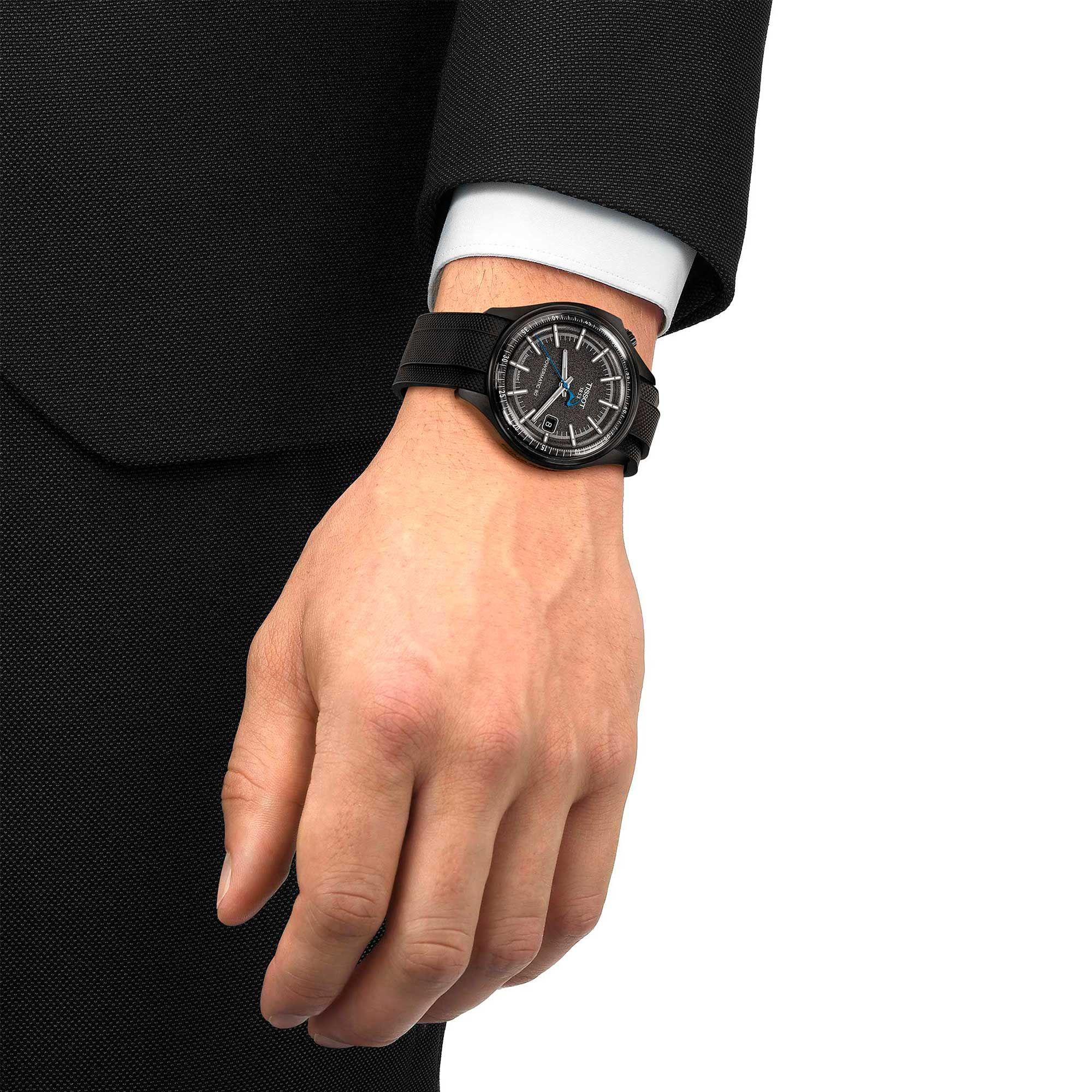 Reloj Tissot Pinarello 40x43mm Resina Negro-6