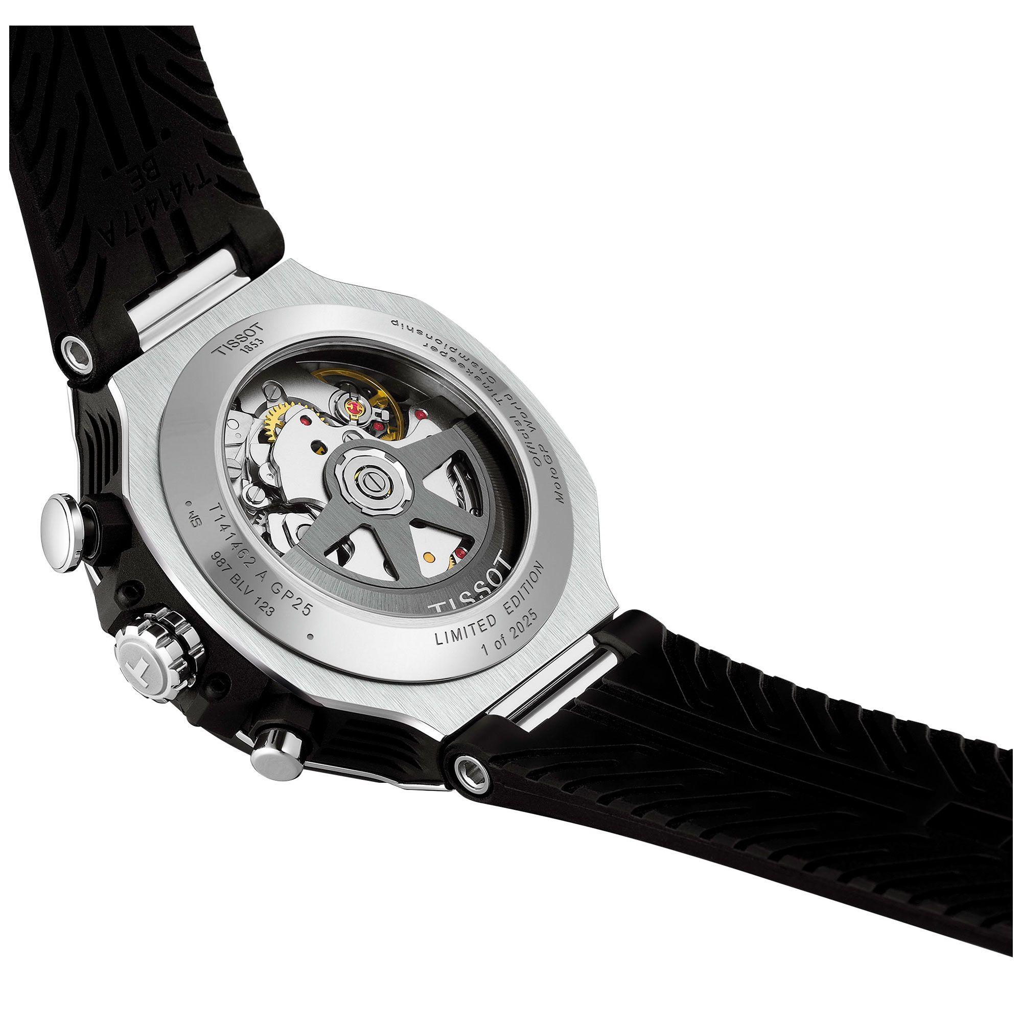 Reloj Tissot T-Race Moto GP 45MM Resina Azul-2