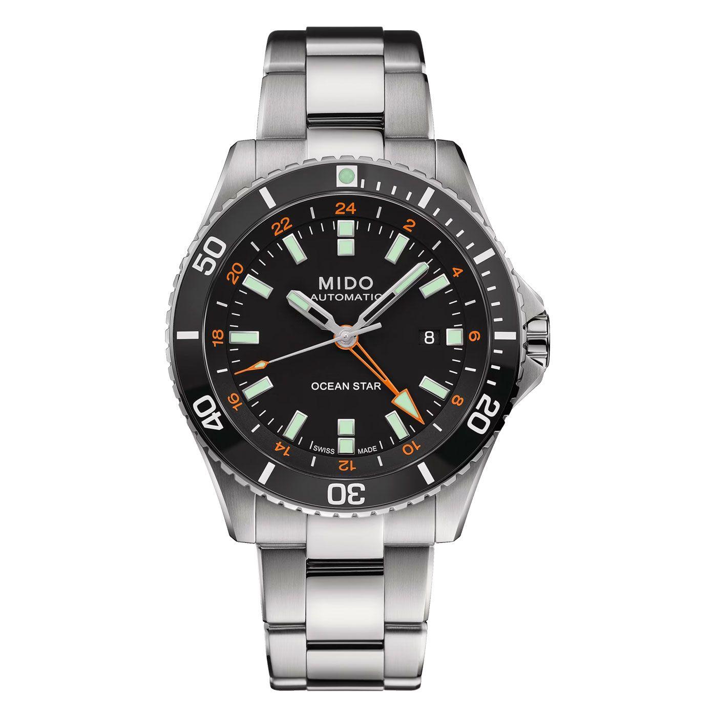 Reloj Mido Ocean Star GMT Acero-0