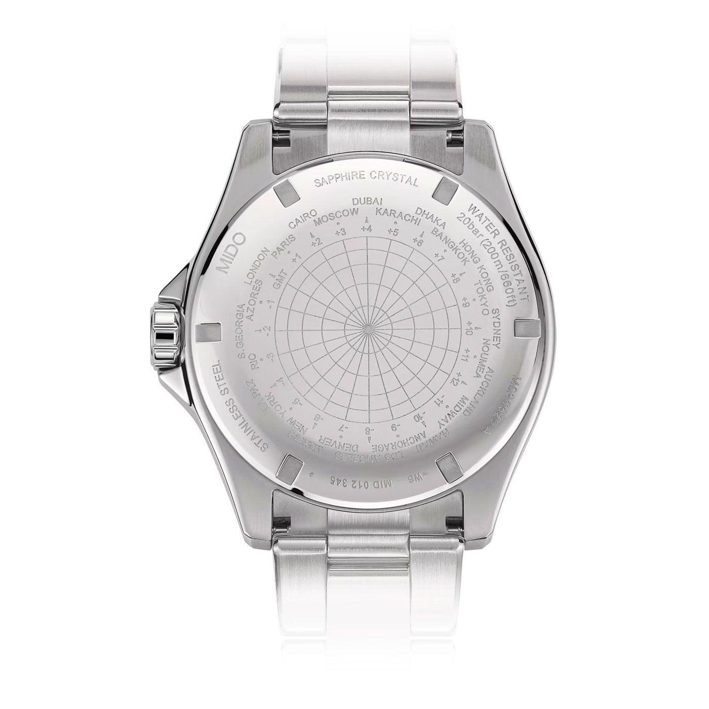 Reloj Mido Ocean Star GMT Acero-1