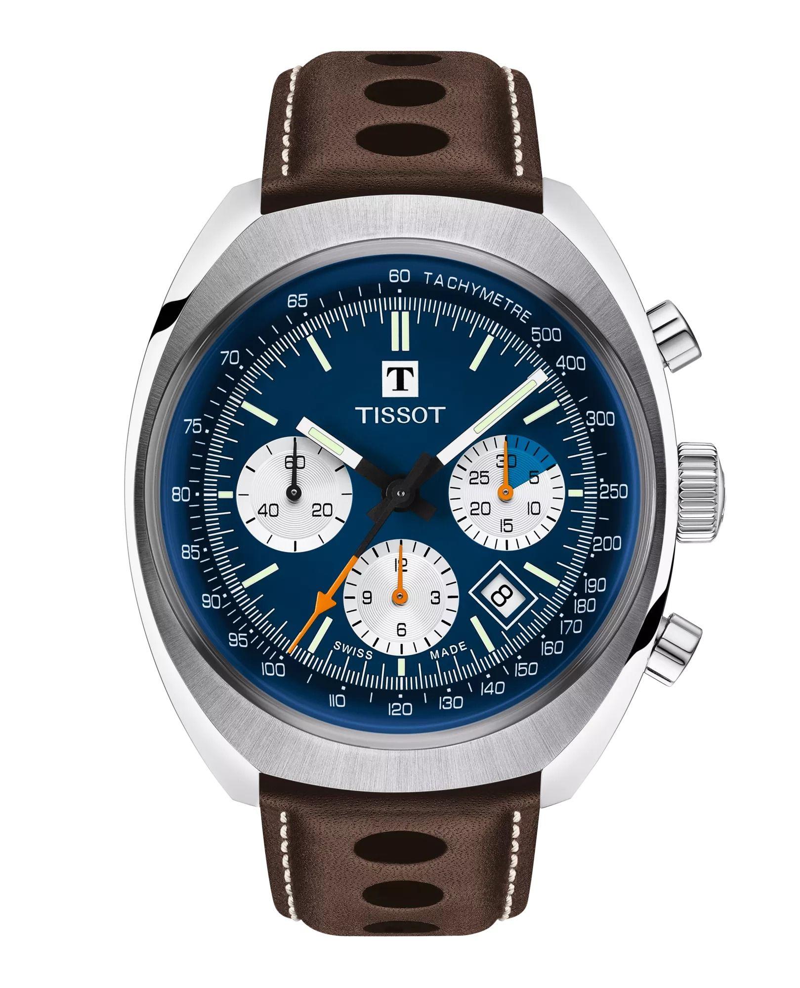 Reloj Tissot Heritage 1973 Cuero Café-0