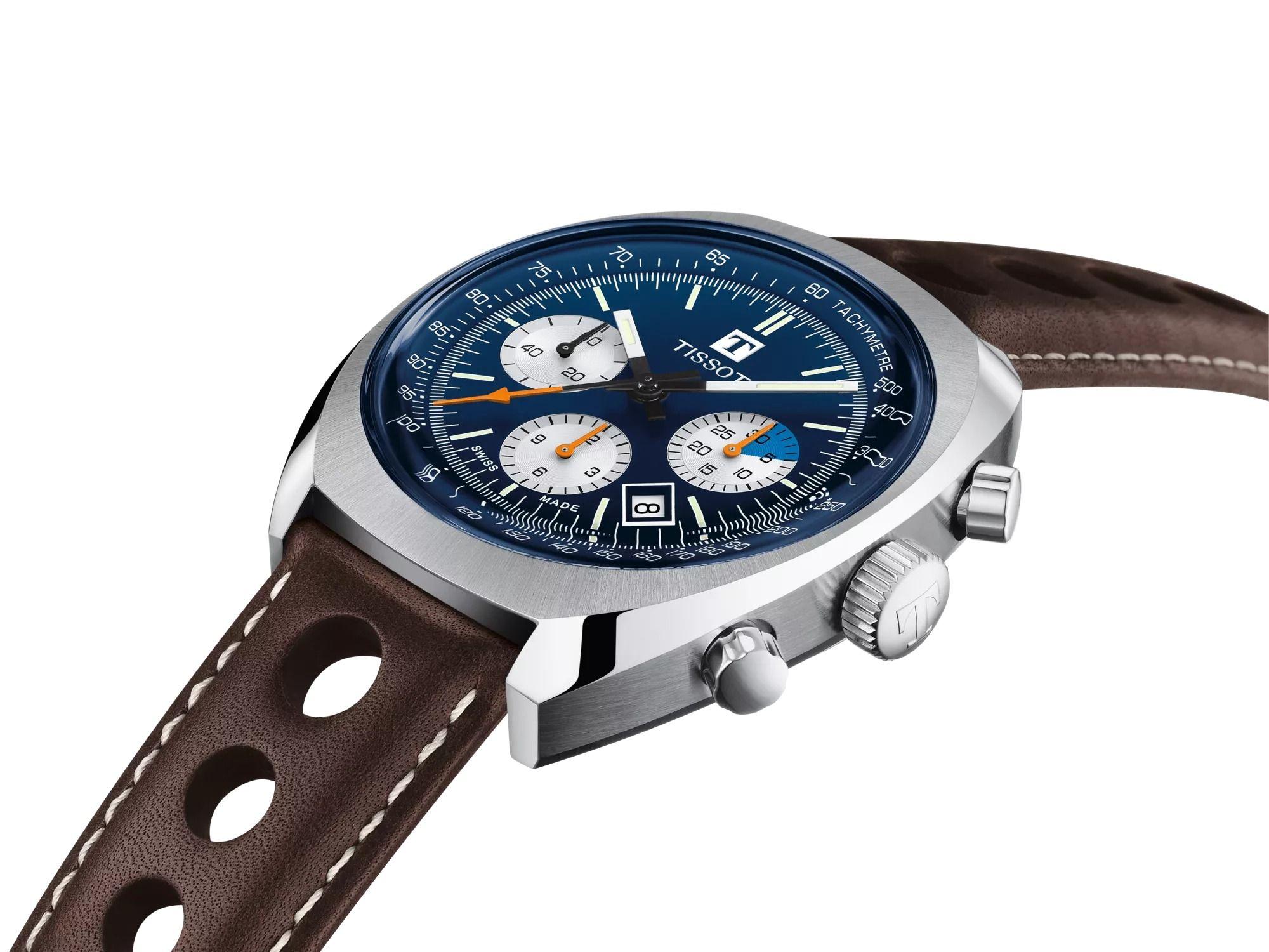 Reloj Tissot Heritage 1973 Cuero Café-3