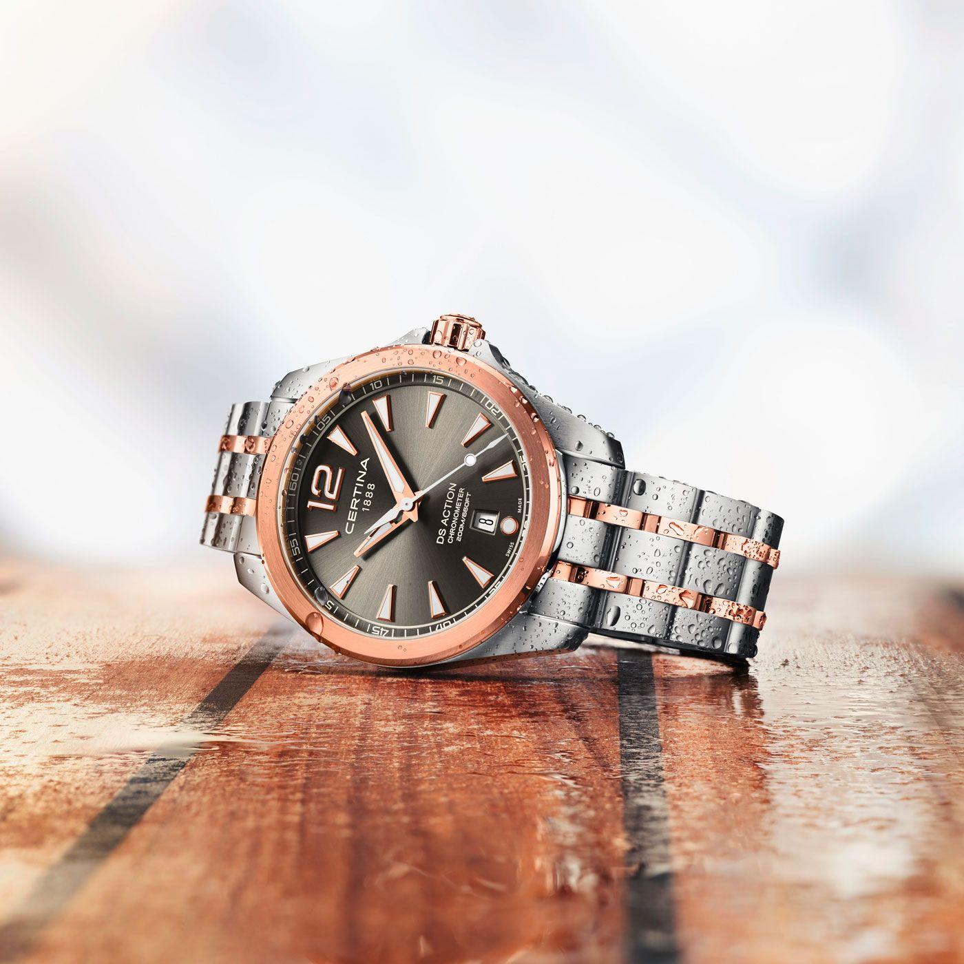 Reloj Certina DS Action Acero Bicolor-1