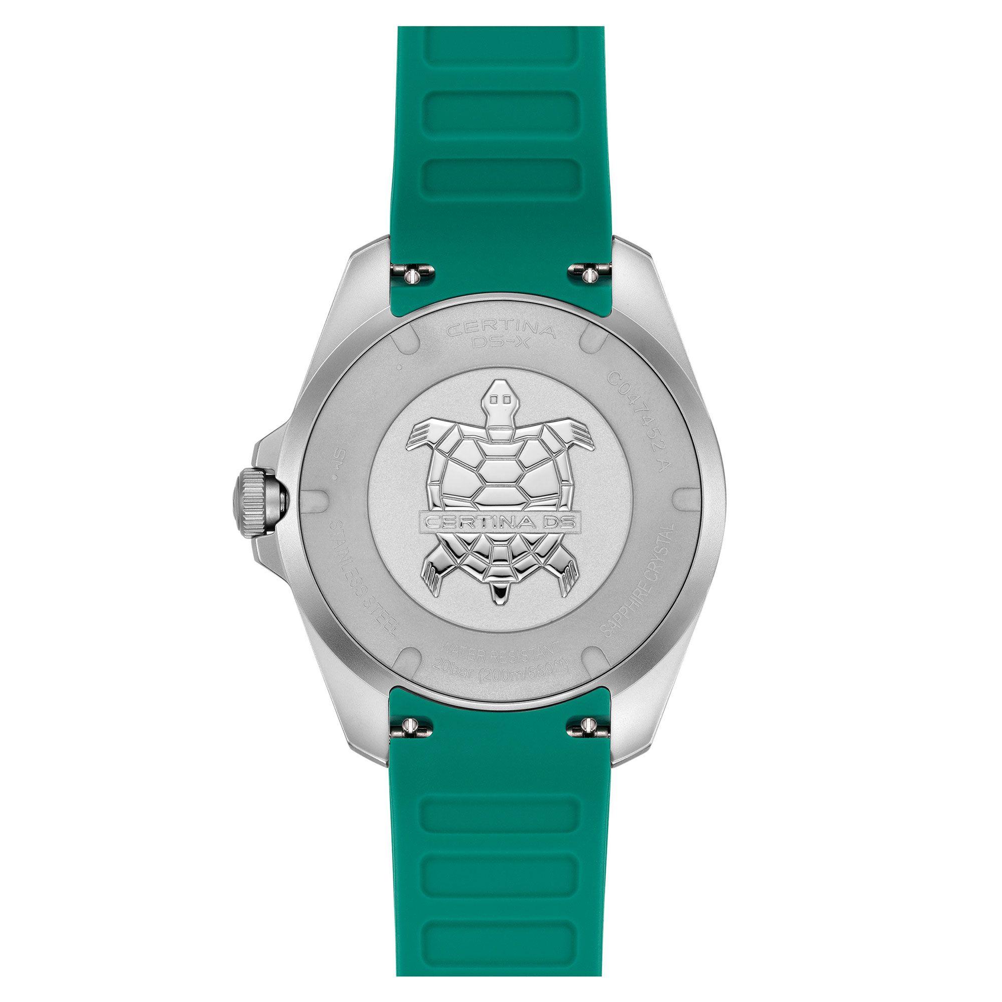 Reloj Certina DS-X GMT 41MM Resina Verde-2