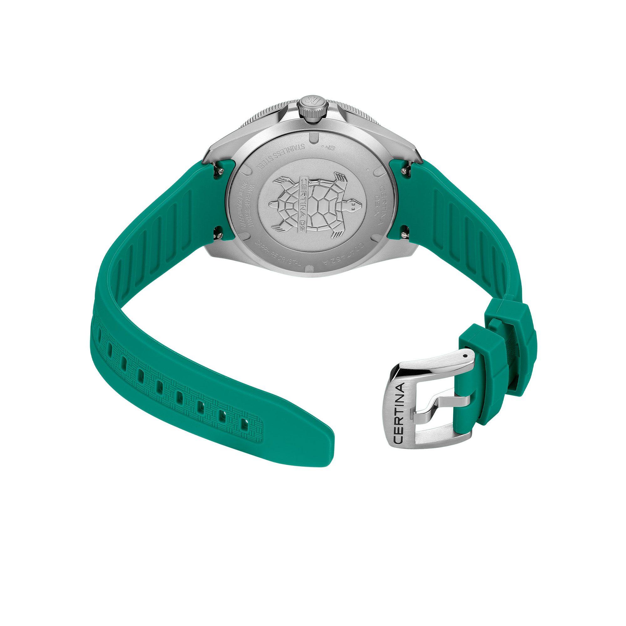 Reloj Certina DS-X GMT 41MM Resina Verde-3