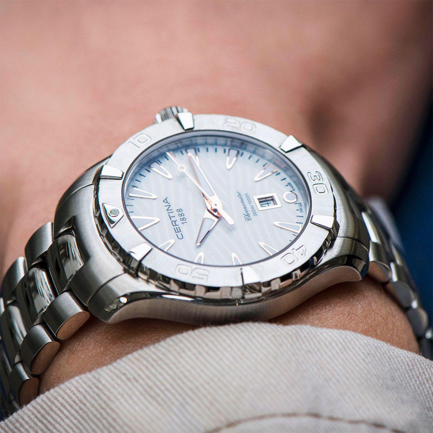Reloj Certina Ds Action Acero-2